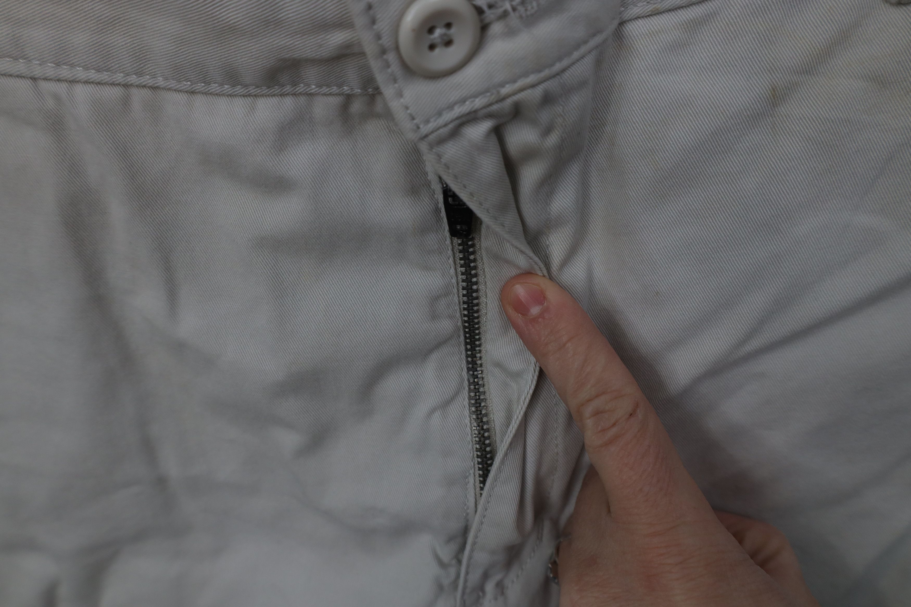 Vintage Vintage Y2K Streetwear Relaxed Fit Cargo Shorts Beige Cotton Size US 38 / EU 54 - 6 Thumbnail