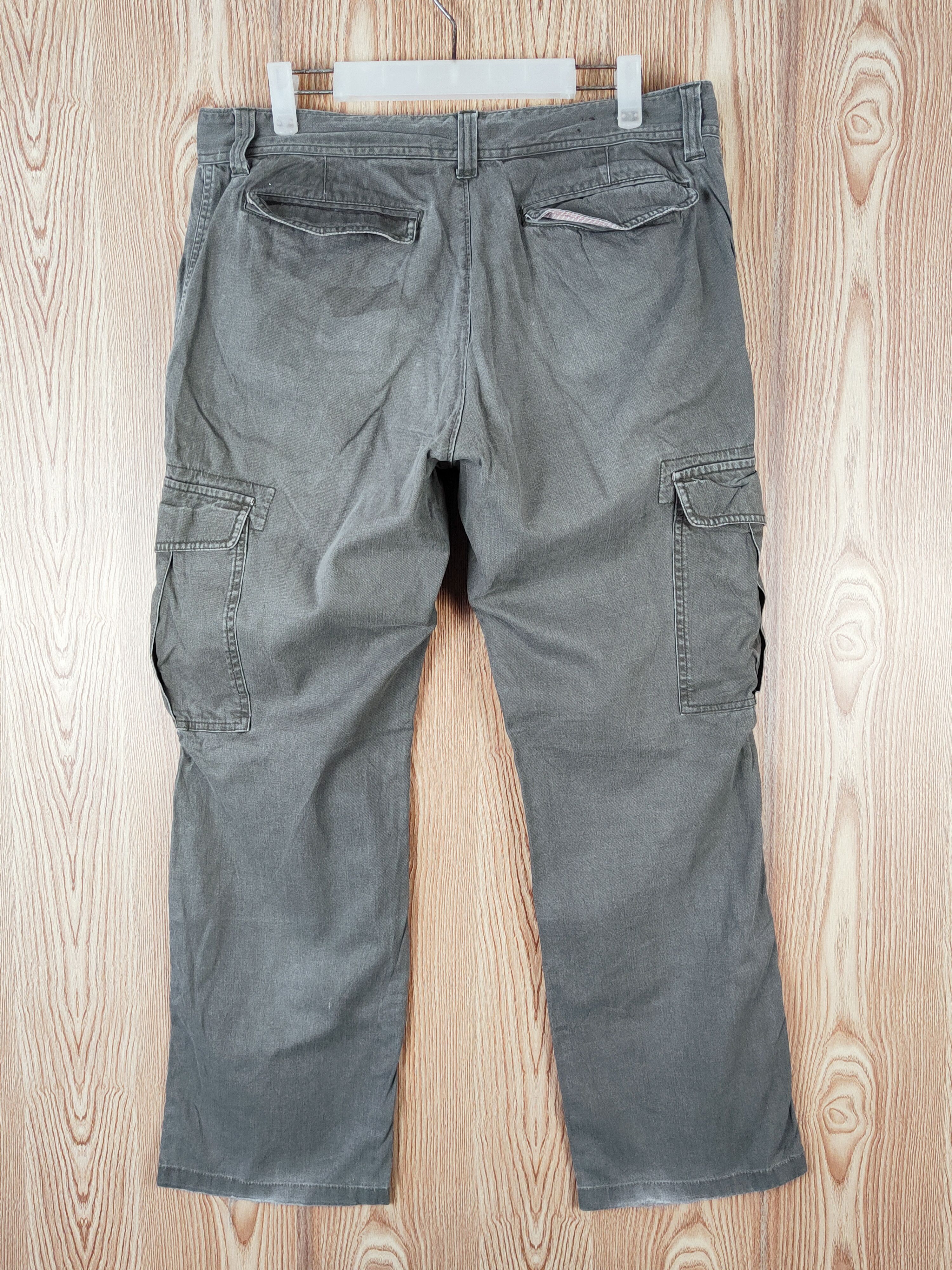 Global Work Global Work Green Multipocket Tactical Cargo Pants #W449 Size US 34 / EU 50 - 7 Thumbnail