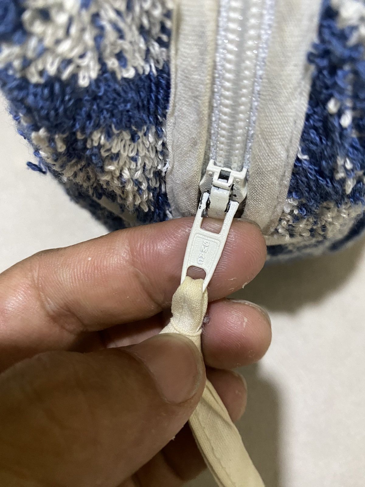 Dior Vintage Christian Dior Trotter Terry Cloth Mini Bag Size ONE SIZE - 6 Thumbnail