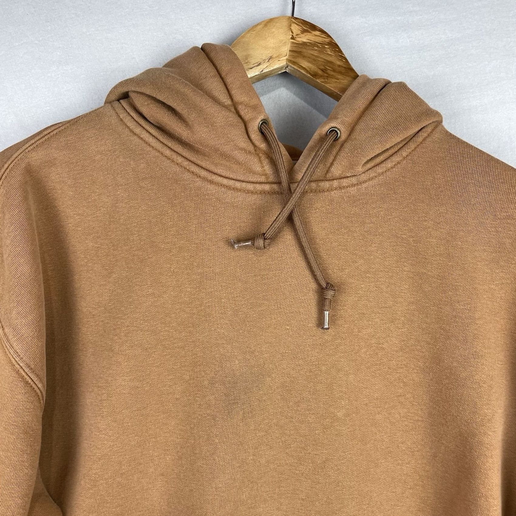 Carhartt VINTAGE Carhartt Hoodie Mens XL Brown Heavyweight Sweatshirt Fleece K184 BRN Y2K Size US XL / EU 56 / 4 - 6 Thumbnail