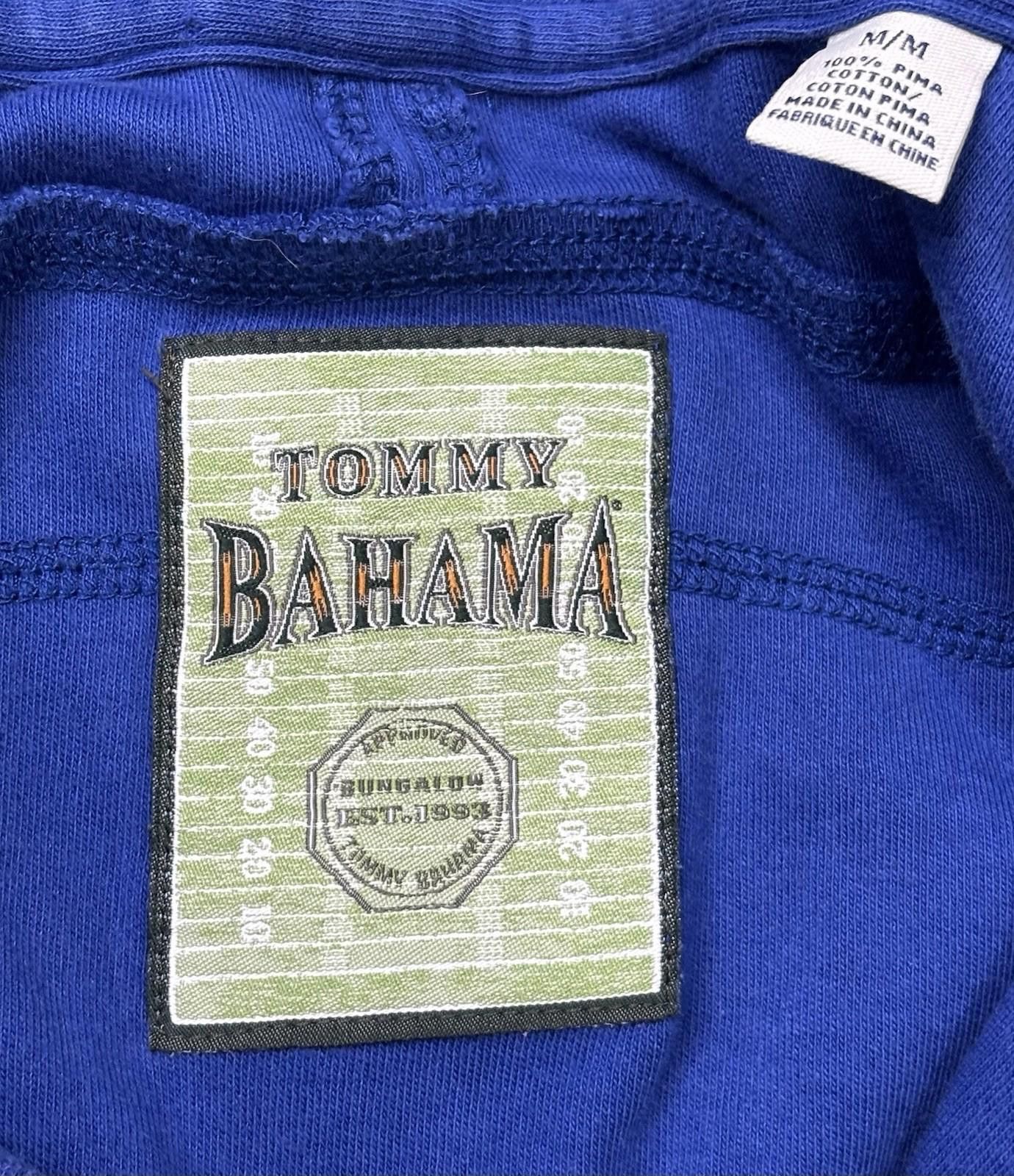 Tommy Bahama Tommy Bahama Sweater Mens S NFL Giants 1/4 Zip Pima Cotton Size US S / EU 44-46 / 1 - 2 Thumbnail