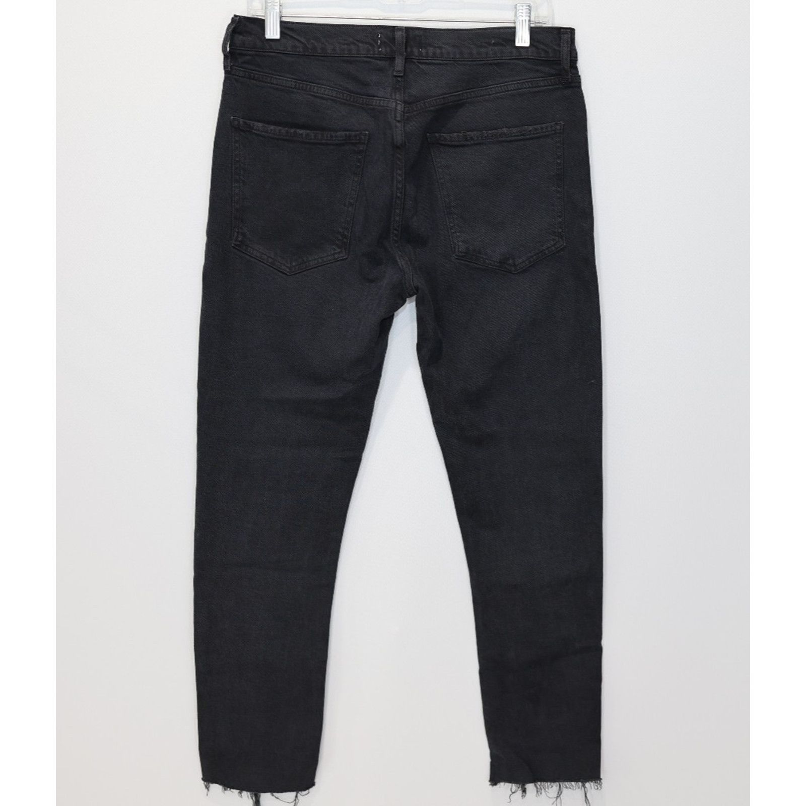Agolde AGOLDE Toni Mid Rise Straight Raw Hem Denim Jeans Size 30 Size 31" - 4 Thumbnail