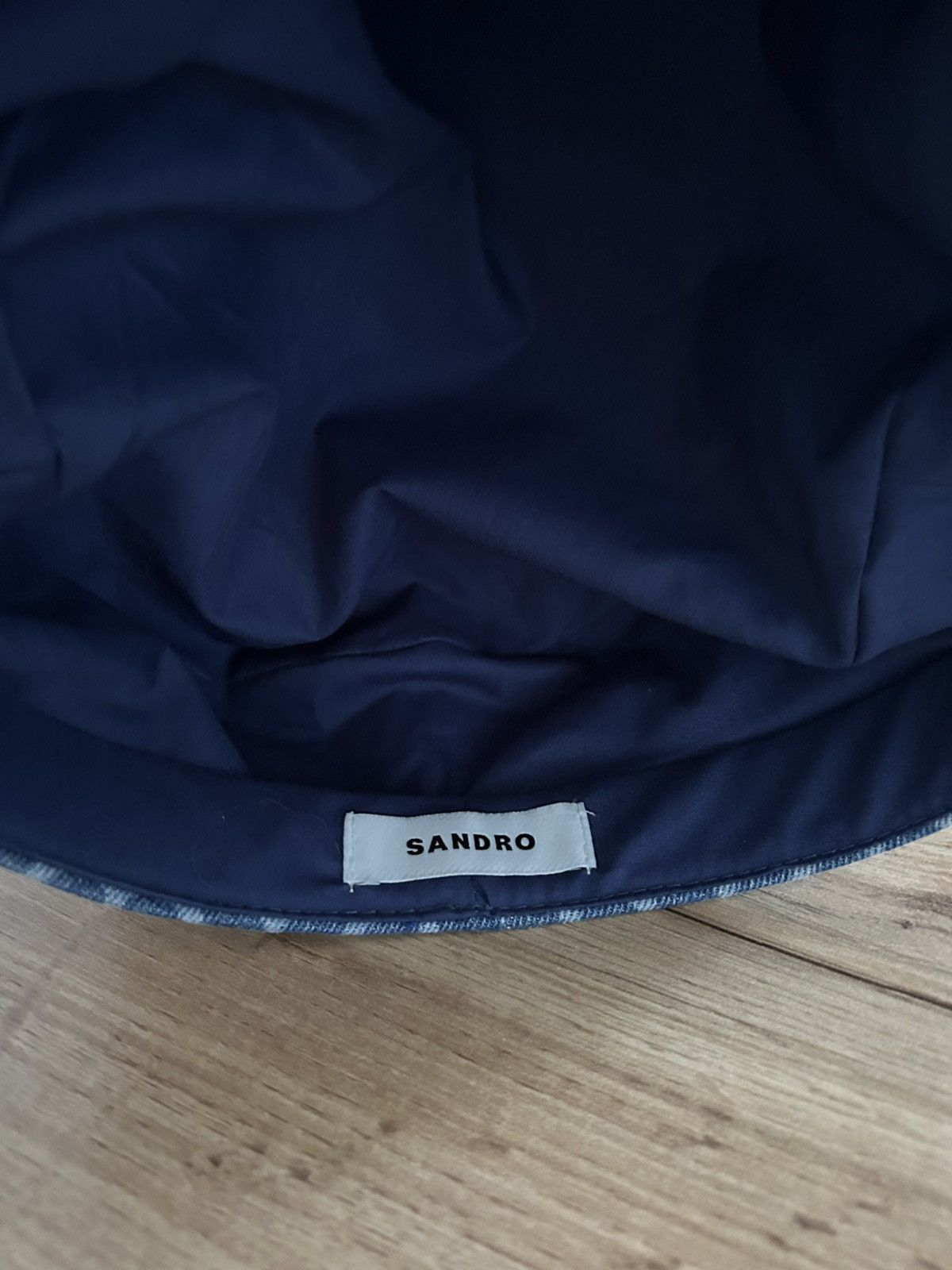 Sandro Sandro Denim Hat Size ONE SIZE - 6 Thumbnail