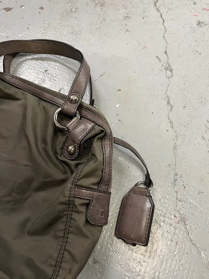 Dolce & Gabbana 2000s Dolce & Gabbana Khaki Green Multi Zip Mila Handle Bag Size ONE SIZE - 7 Thumbnail