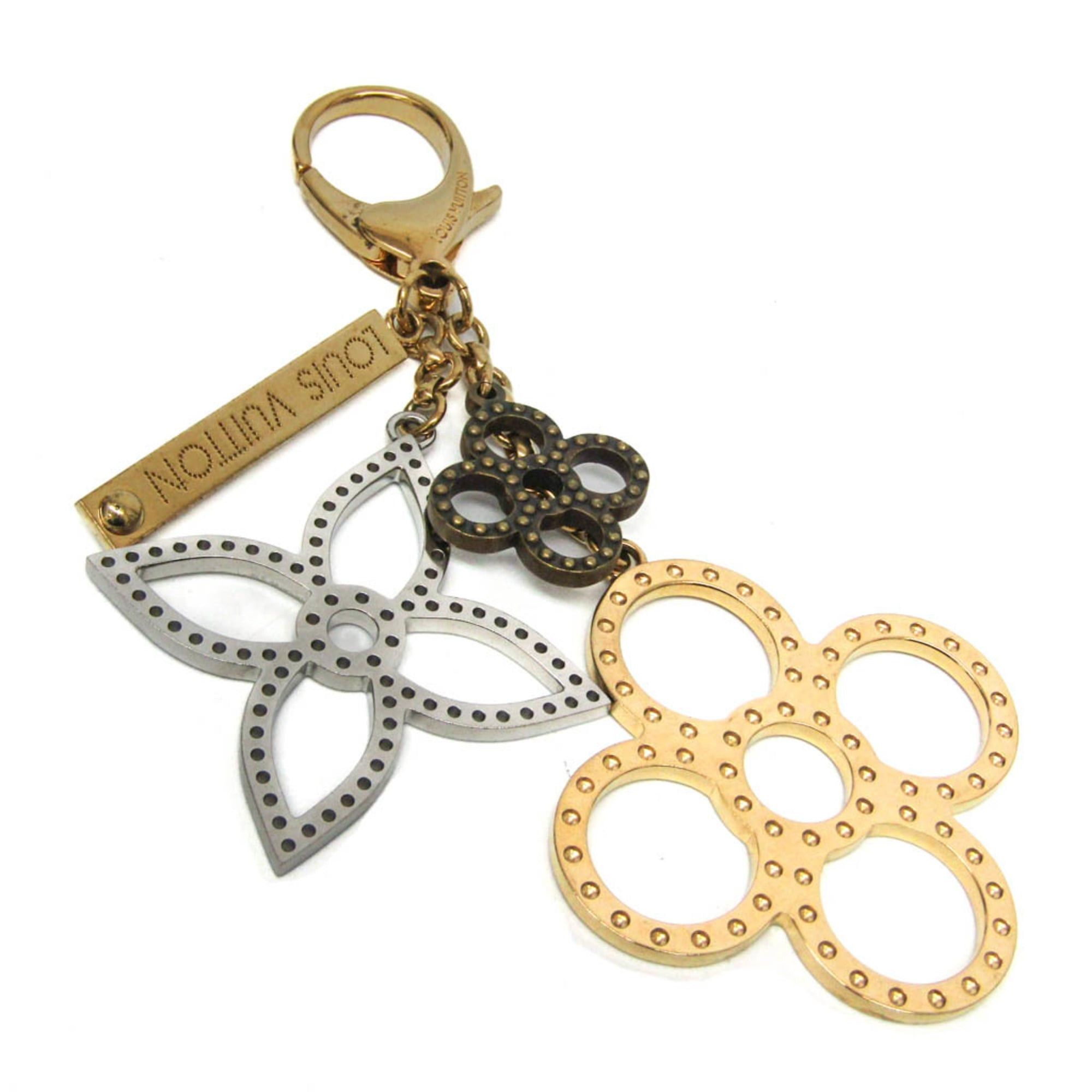 Louis Vuitton Louis Vuitton Bijou Sac Tapage M65090 Keyring (Gold,Silver) Size ONE SIZE - 1 Thumbnail