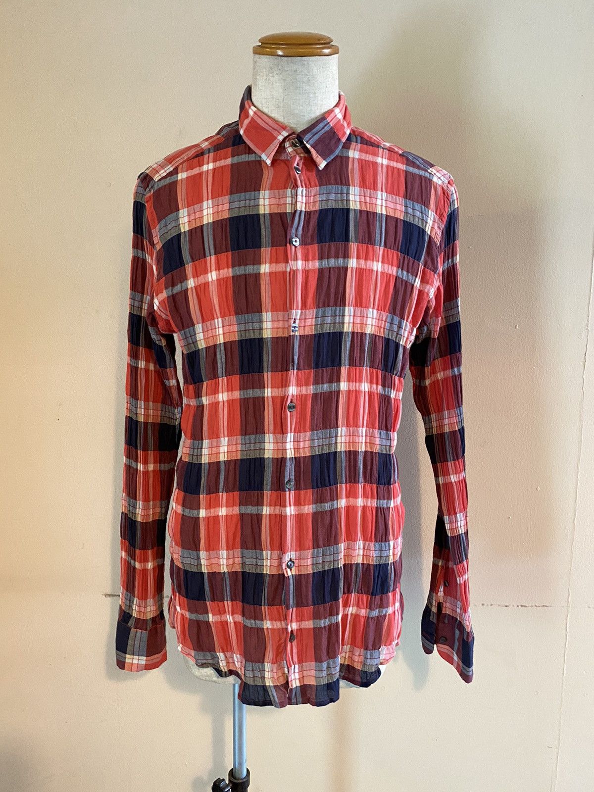 Dolce & Gabbana DOLCE & GABBANA® Rustic Plaid Flannel Size US XS / EU 42 / 0 - 13 Thumbnail