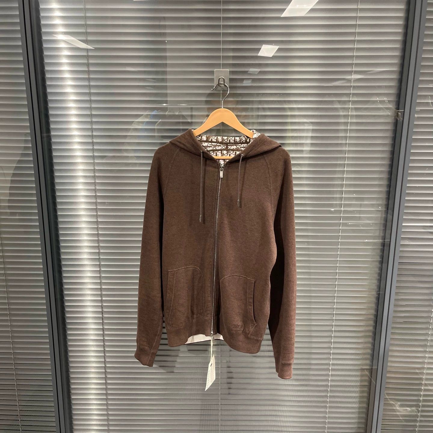 Dior Dior Oblique Cashmere Jacket DeepBrown Lined M New Size US M / EU 48-50 / 2 - 1 Thumbnail
