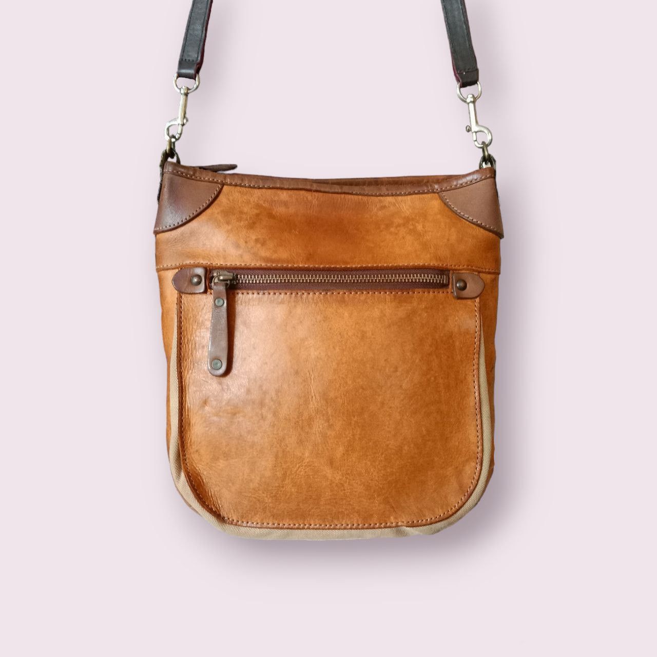 Leather × Vintage Vintage C'omodo + plus t Leather Crosbody Bag Size ONE SIZE - 7 Thumbnail