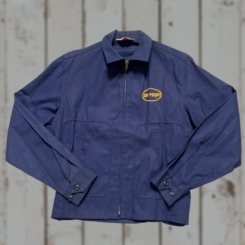 Vintage VINTAGE Dan River Cotton 1950s DRI-POWR Advertising Promo Racing Jacket NWOT? S Size US S / EU 44-46 / 1 - 1 Thumbnail