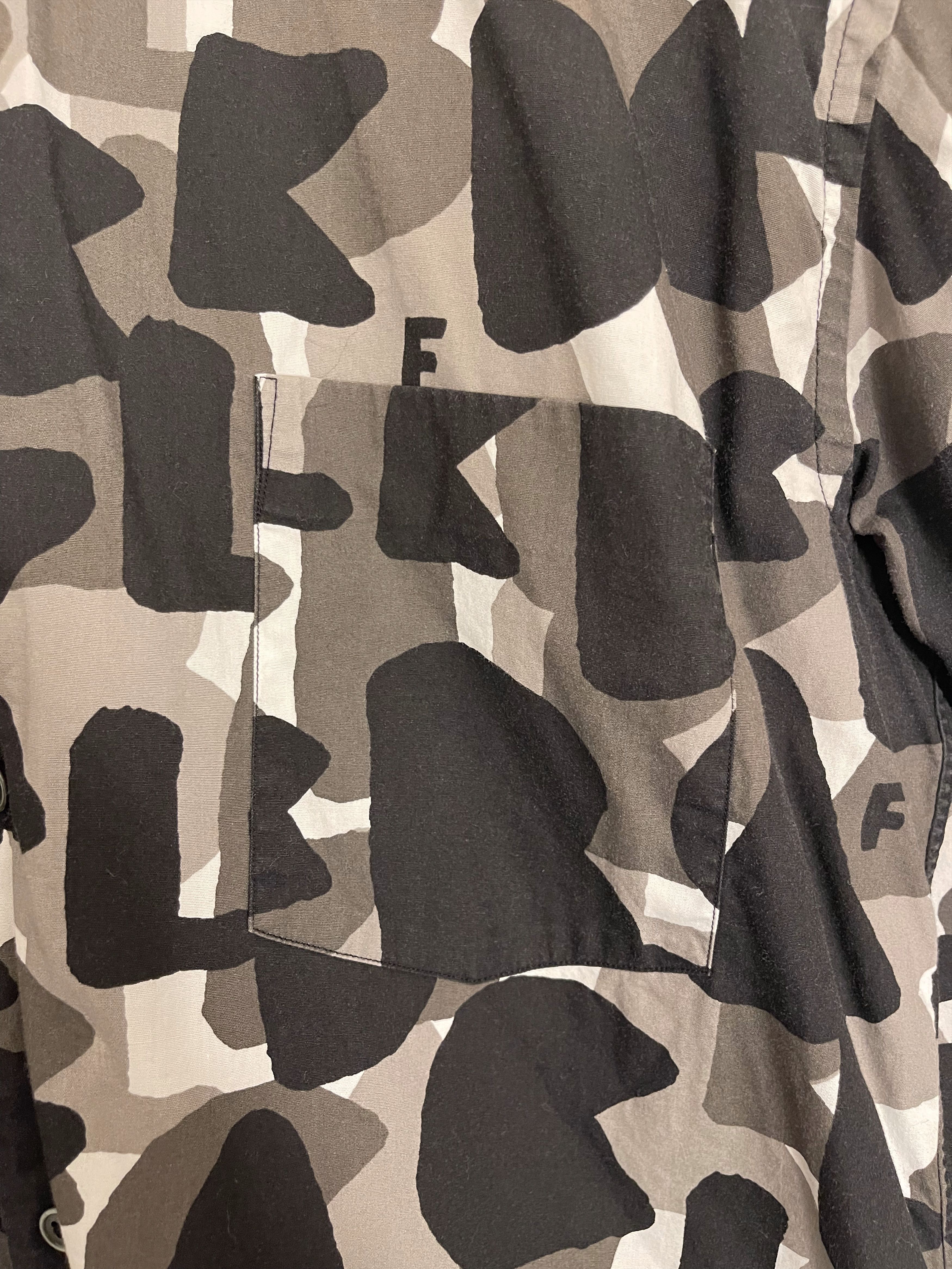 Comme des Garcons Black CDG Black Multi Color Button Up Dress Shirt AD2018 Size US XL / EU 56 / 4 - 2 Thumbnail