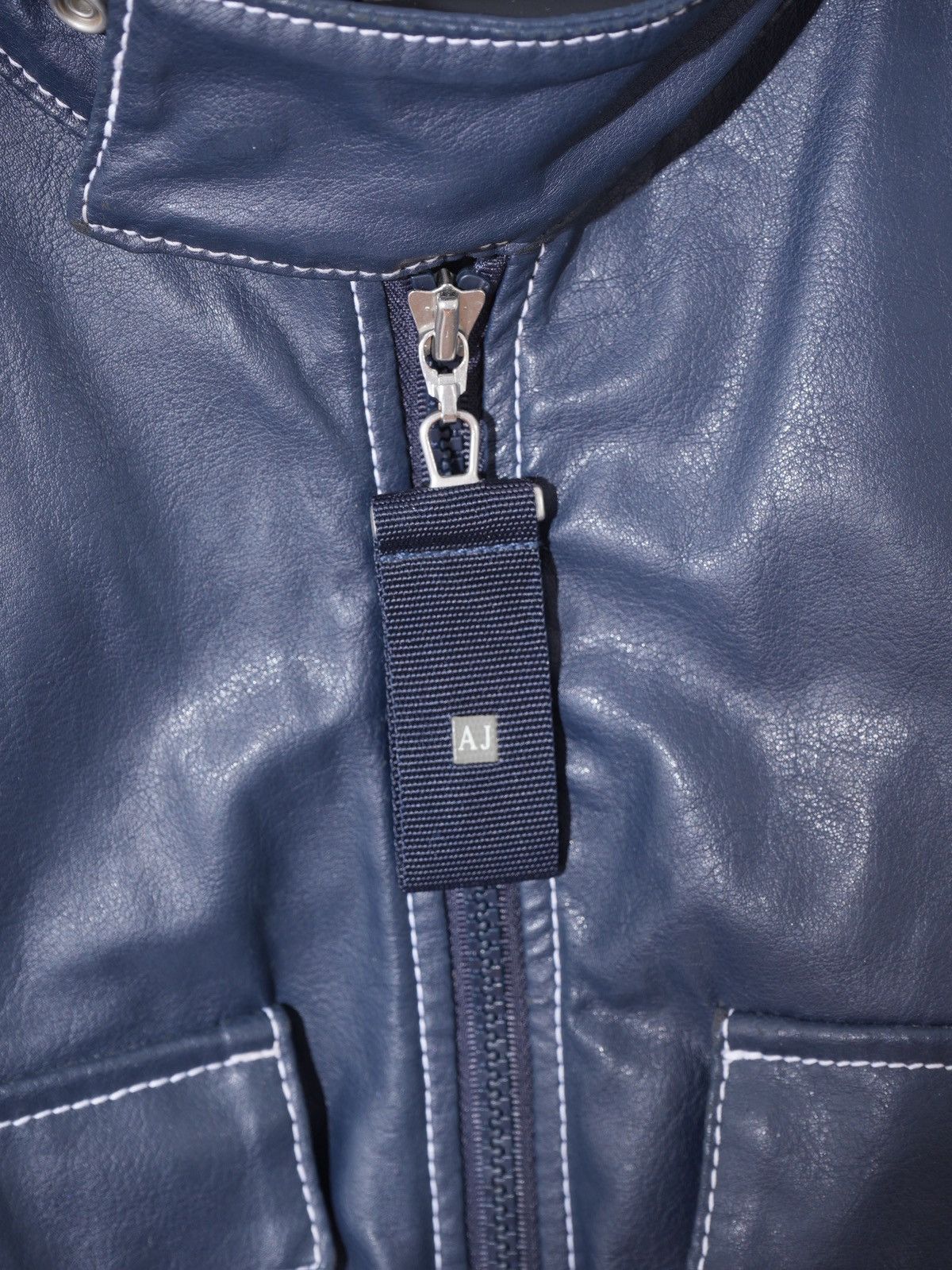 Armani ARMANI Jacket Work Harrington Style Biker Motorcycle Bomber Size US L / EU 52-54 / 3 - 3 Thumbnail