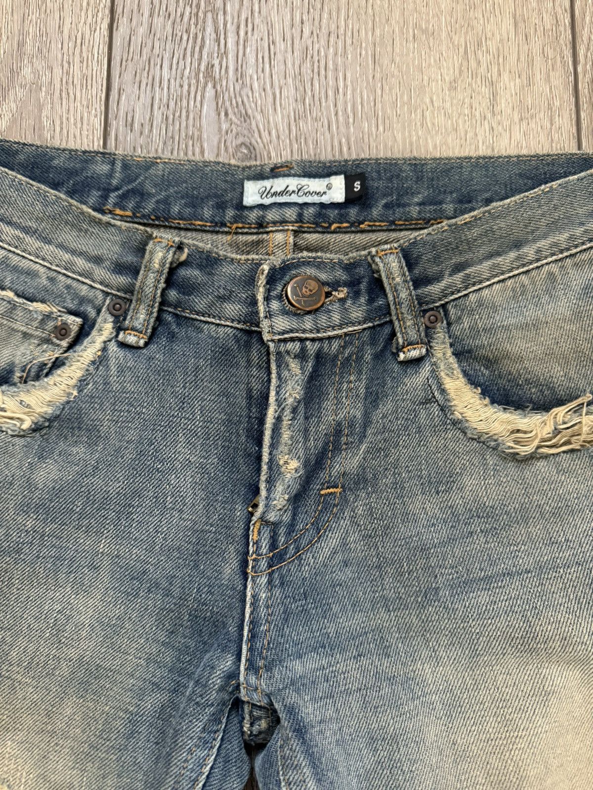Japanese Brand × Undercover × Vintage Undercover red yarn 68 Size 28" / US 6 / IT 42 - 3 Thumbnail