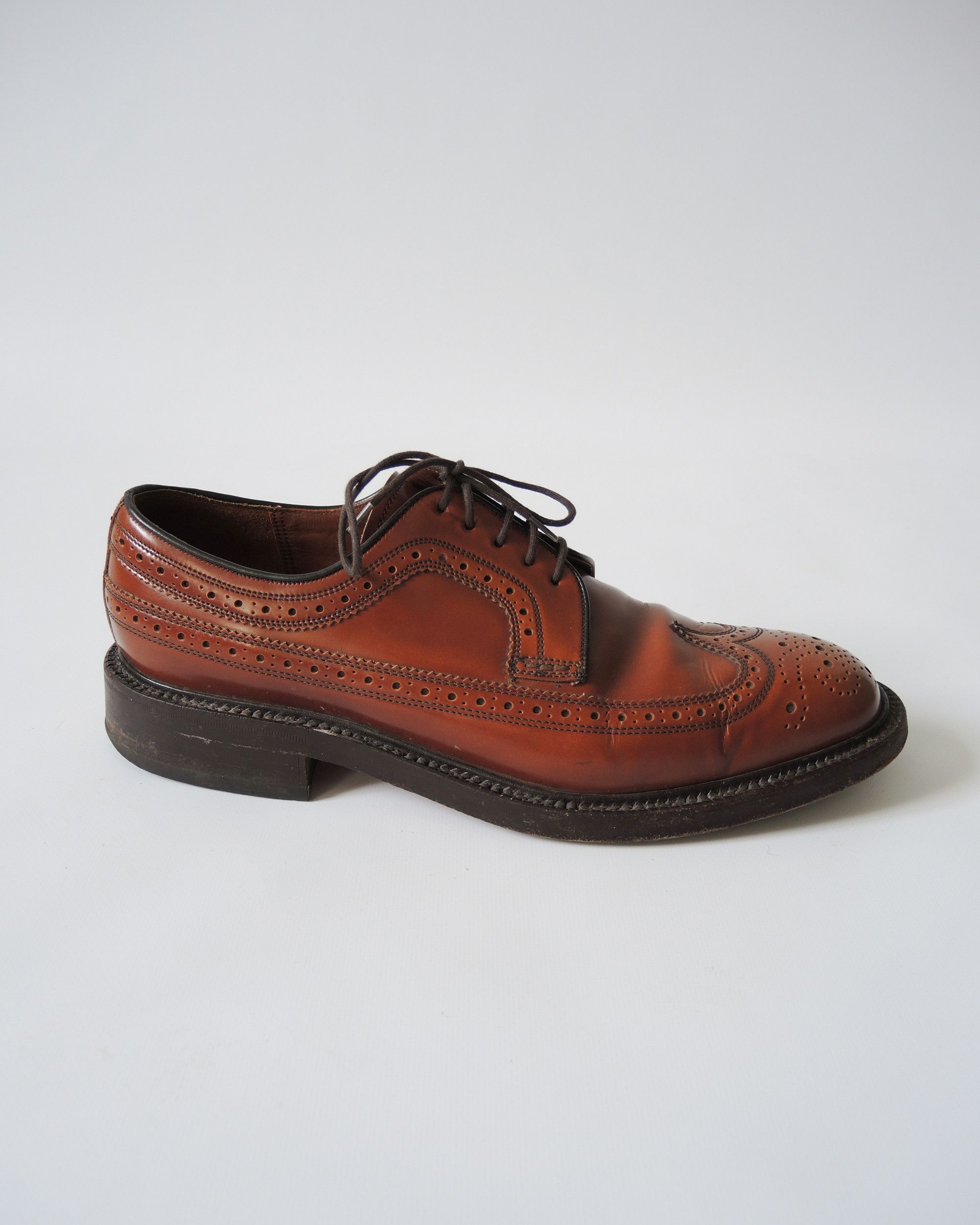 Barker Vintage Barker brogue shoes Size US 8 / EU 41 - 1 Thumbnail