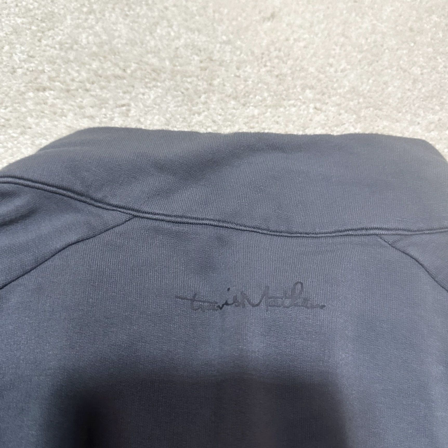 TravisMathew Travis Mathew 1/4 Zip Pullover Jacket Mens Medium Gray Pockets Casual Sports Outdoor Golf Hiking Walking Size US M / EU 48-50 / 2 - 4 Thumbnail
