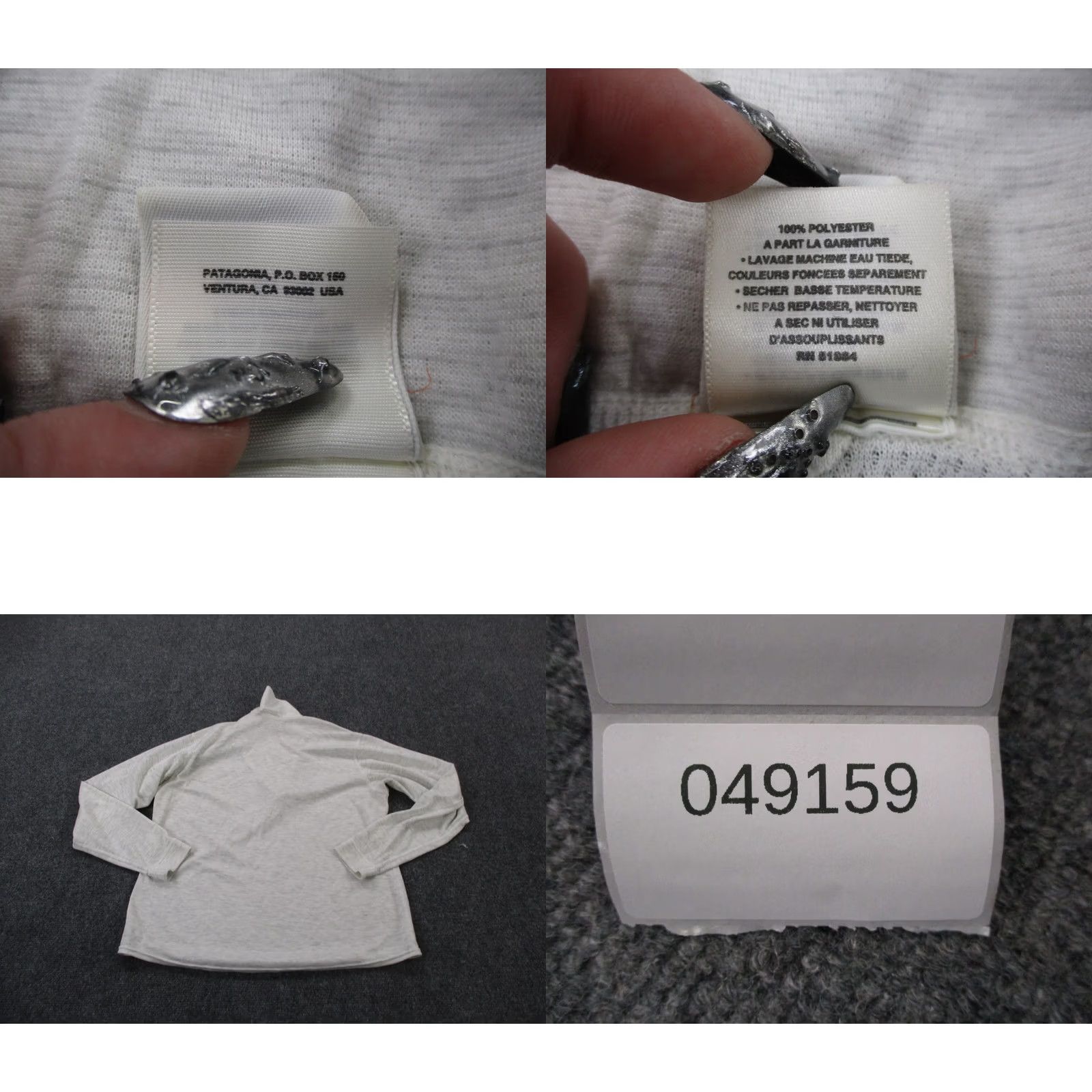 Patagonia Nike Shirt Womens Jacket M Capilene White Outdoor Windbreaker 1/4 Zip Thermal Lightweight Logo USA Made Decade Outdoor Size M / US 6-8 / IT 42-44 - 8 Thumbnail