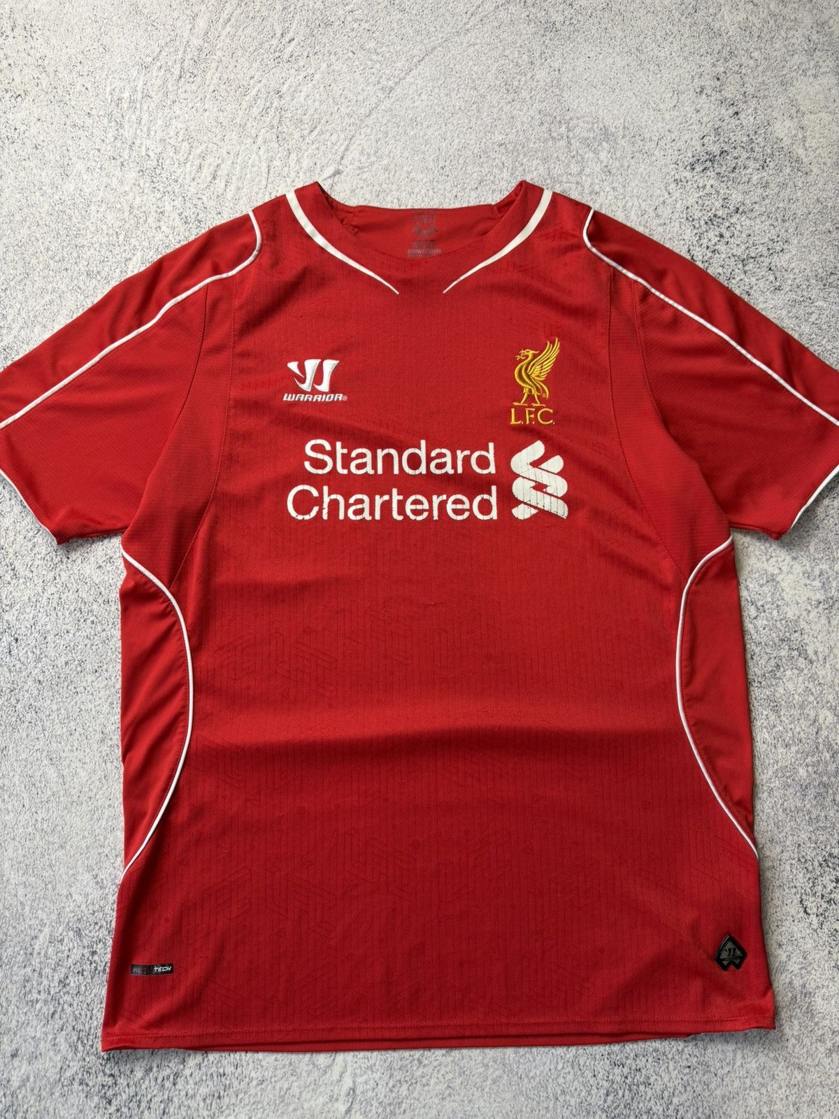 Vintage LIVERPOOL 2014 FOOTBALL SHIRT JERSEY HOME WARRIOR ORIGINAL Size US L / EU 52-54 / 3 - 3 Thumbnail