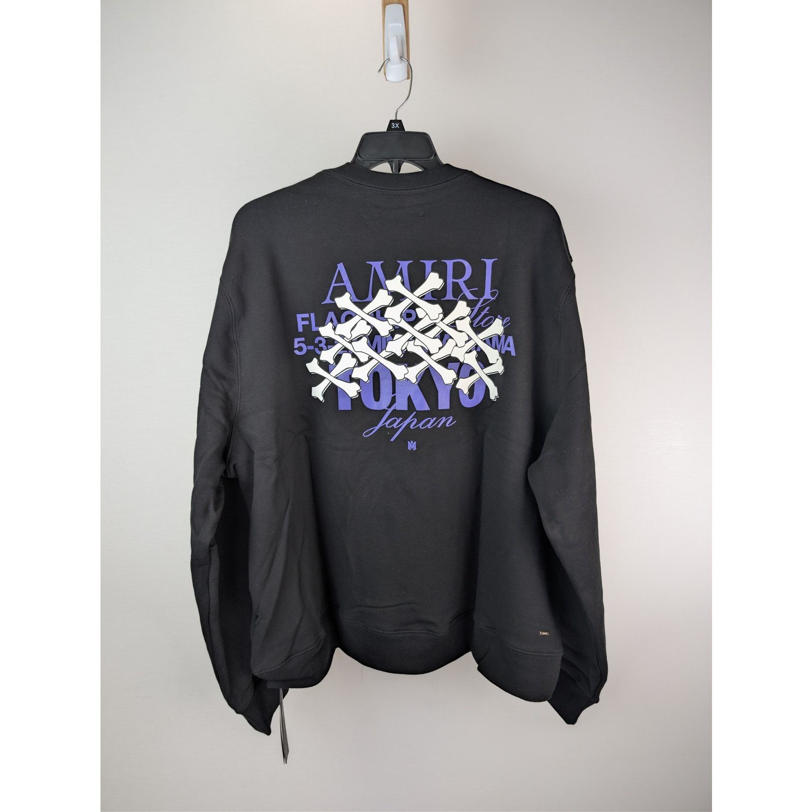 Amiri o1rshd1 3XL Amiri X Tokyo Crewneck Sweatshirt Sweater Black Size US XXL / EU 58 / 5 - 16 Thumbnail