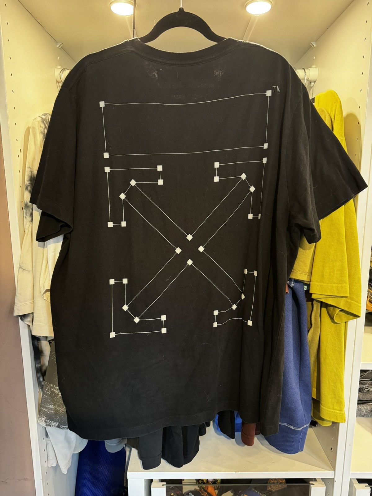 Off-White Off-White Backbone S/S Over shirt Size US M / EU 48-50 / 2 - 1 Thumbnail