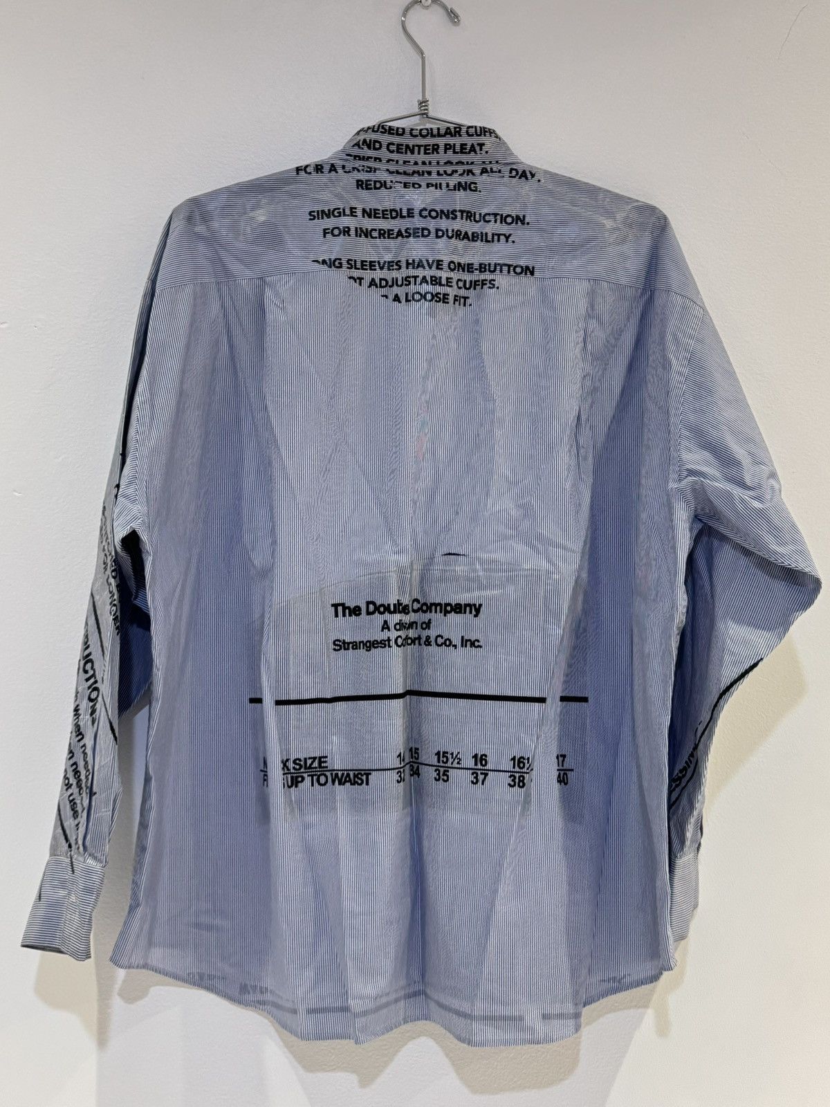 Doublet S/S18 Deadstock Package Shirt Size US M / EU 48-50 / 2 - 2 Thumbnail