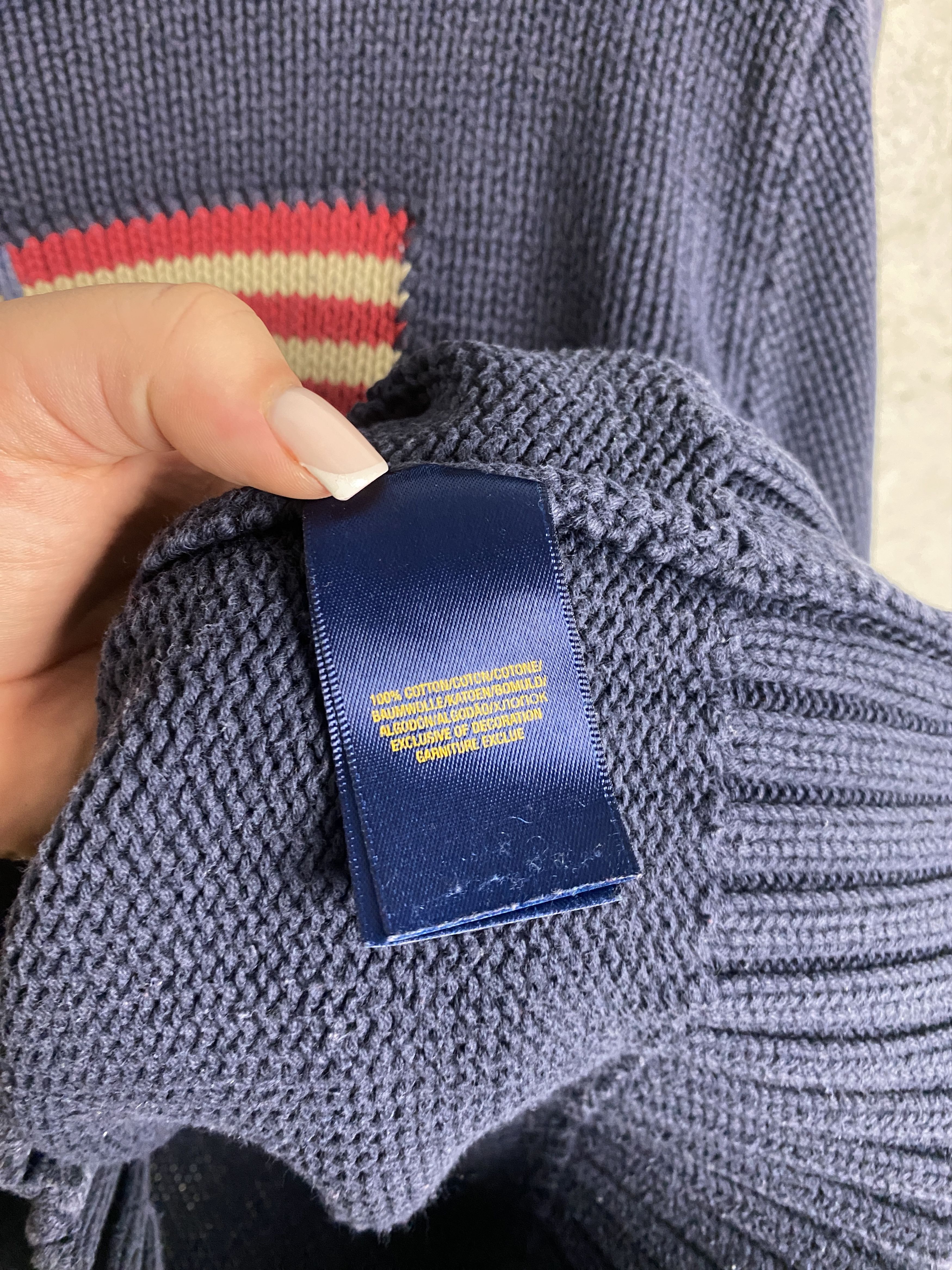 Polo Ralph Lauren Polo Ralph Lauren US Flag sweater knitwear Size XS / US 0-2 / IT 36-38 - 4 Thumbnail