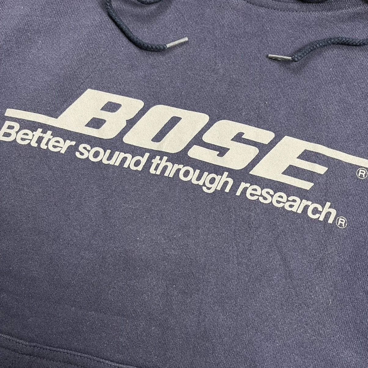 Anvil × Vintage Vintage 90s BOSE “ Better sound through research logo hoodie Size US M / EU 48-50 / 2 - 3 Thumbnail