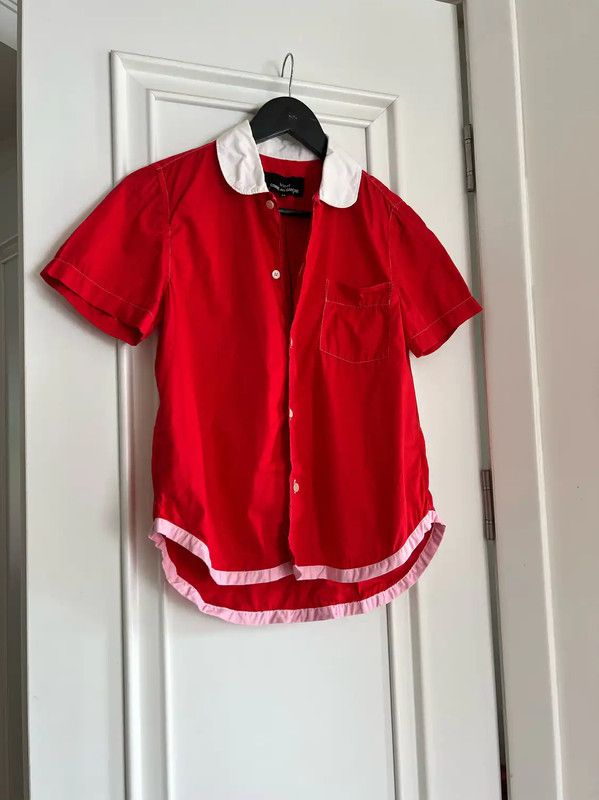 Comme des Garcons Comme des Garçons Red Cotton T-Shirt for Women 0089 Size M / US 6-8 / IT 42-44 - 1 Thumbnail