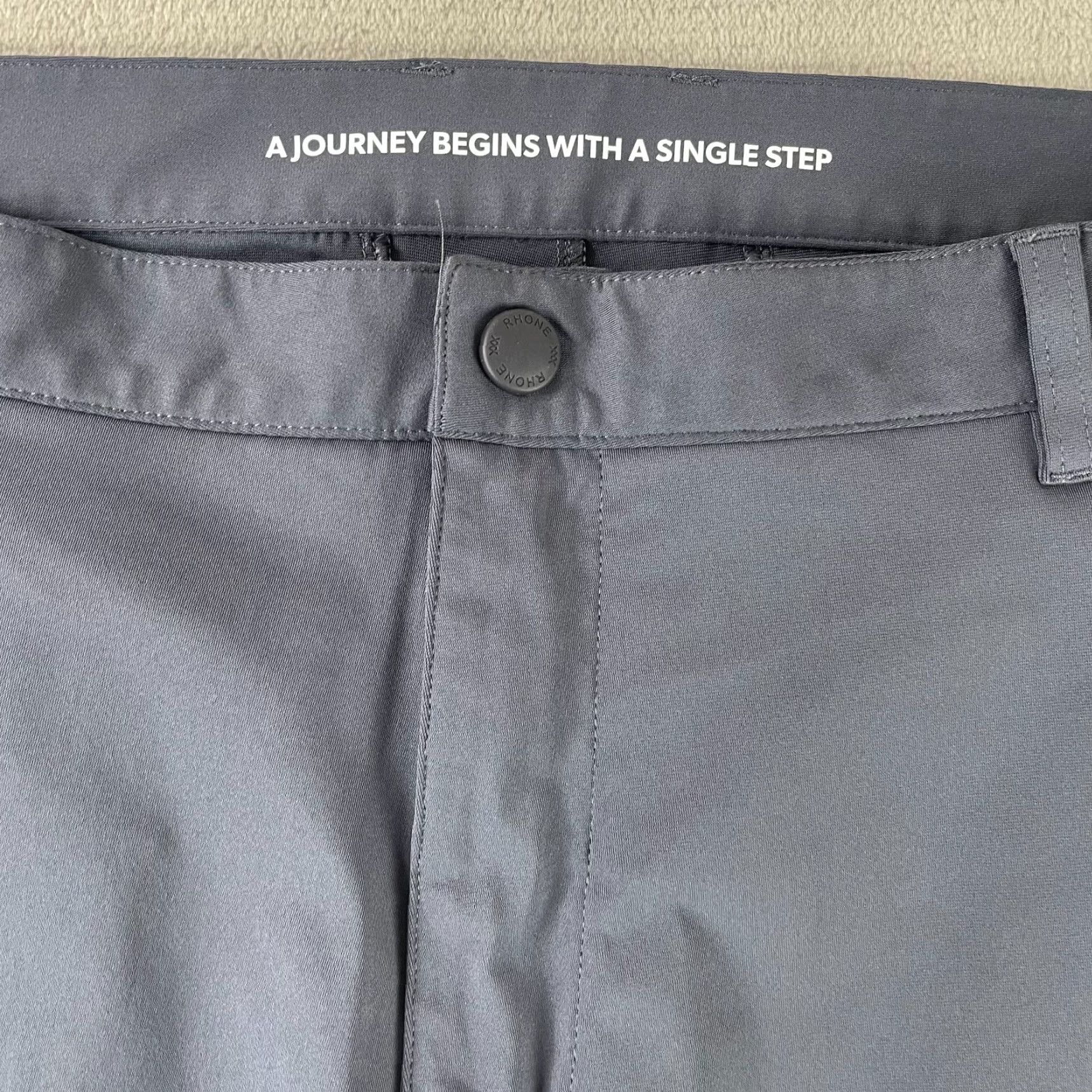 Rhone Rhone Commuter Pants Men 40x30 Iron Grey Performance Classic Fit Golf NWOT Size US 40 / EU 56 - 3 Thumbnail