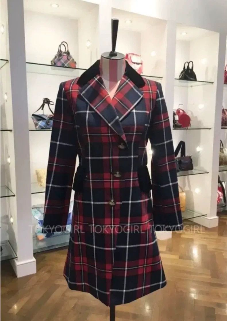 Vivienne Westwood Vivienne Westwood Red pinstripe suit jacket Size M / US 6-8 / IT 42-44 - 2 Thumbnail
