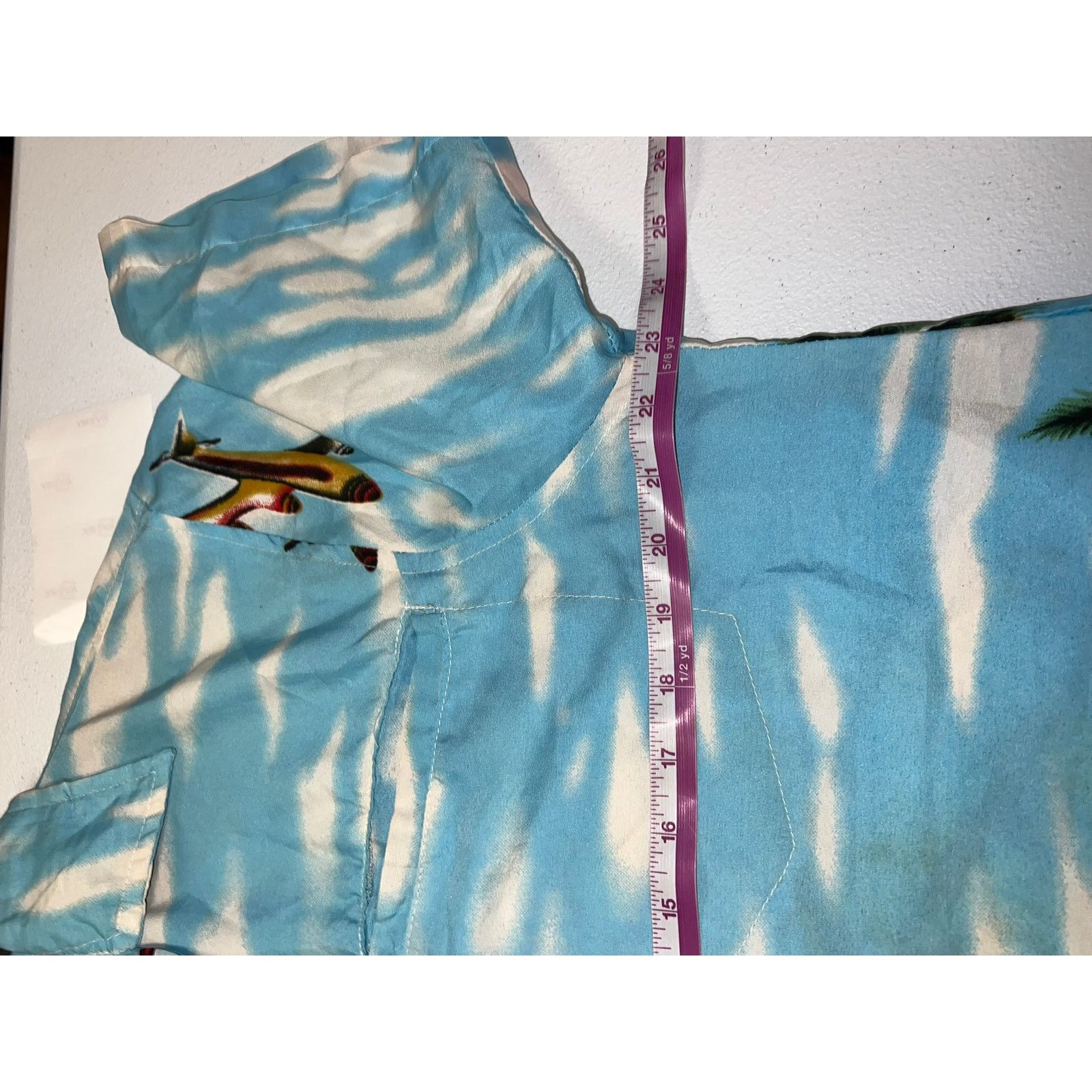 Pacific and Co. Travel With Aloha Hawaiian Plane Volcano Button Down Shirt S Size US S / EU 44-46 / 1 - 9 Thumbnail