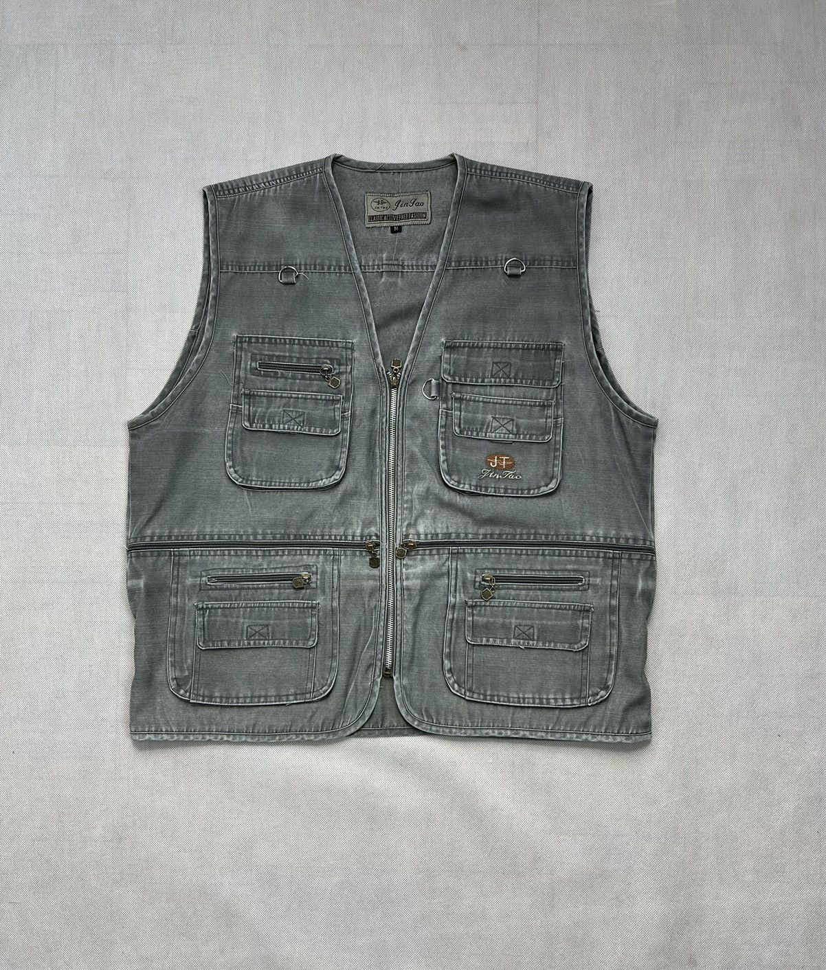 Vintage Tactical Vest JinTao vintage multi pocket army Size US M / EU 48-50 / 2 - 1 Thumbnail
