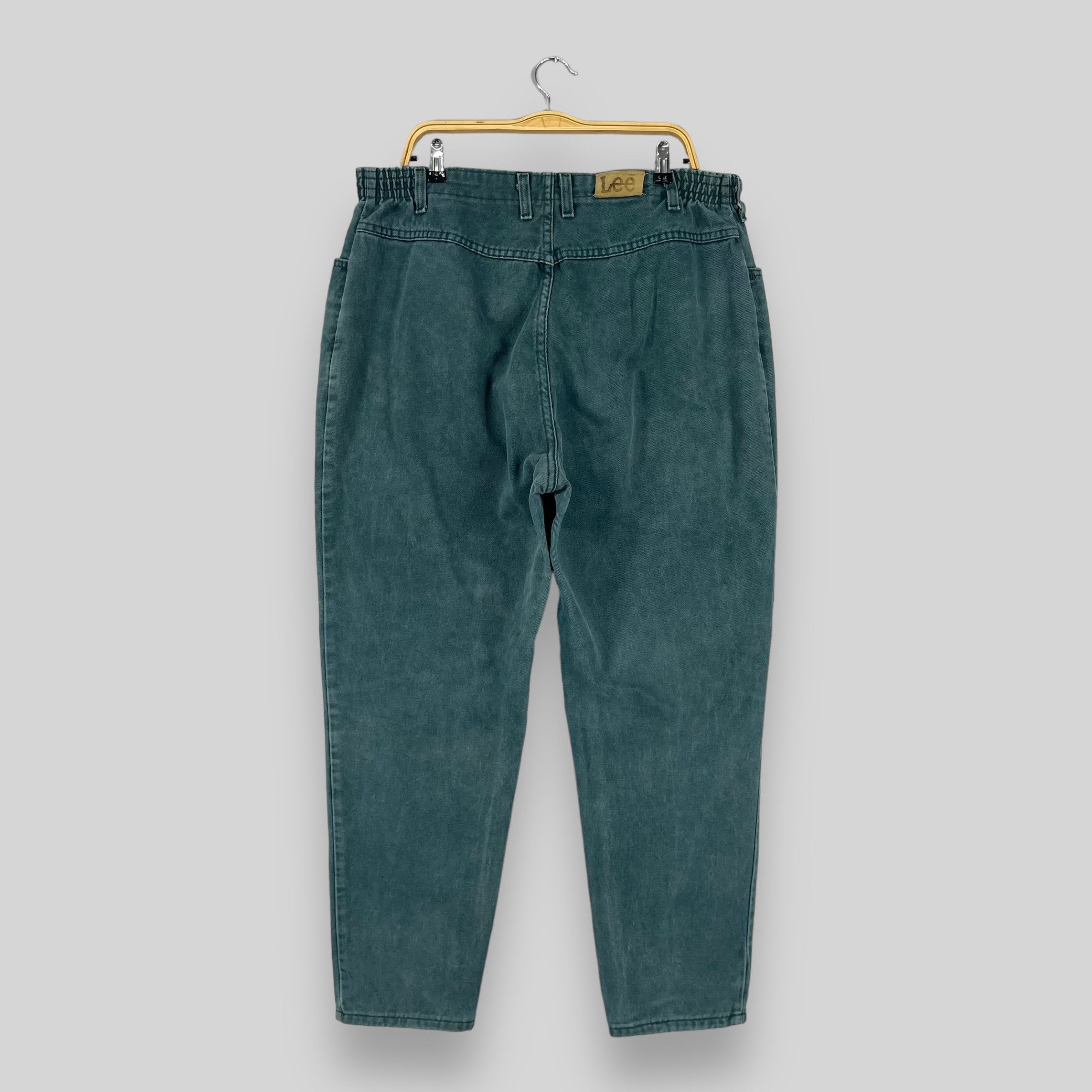 Lee × Vintage Size 37 Vintage Distressed Lee High Waisted Petite Jeans Size 37" - 8 Thumbnail