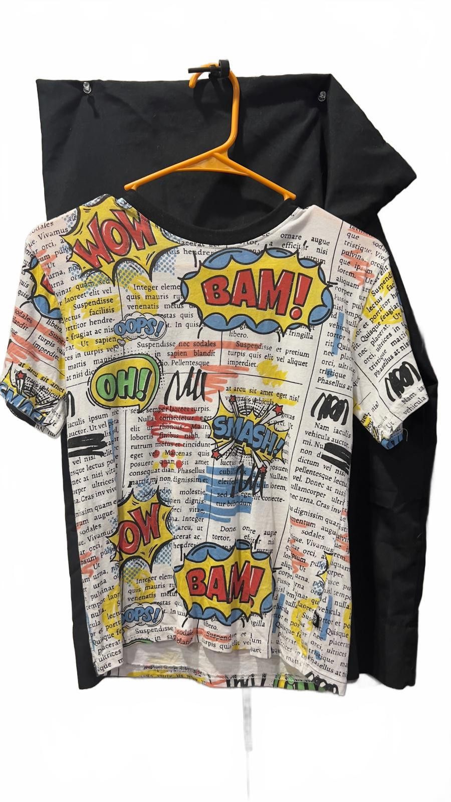 Other Encrypted Graphic T-Shirt - Medium - Pop Art Style Size US M / EU 48-50 / 2 - 2 Thumbnail