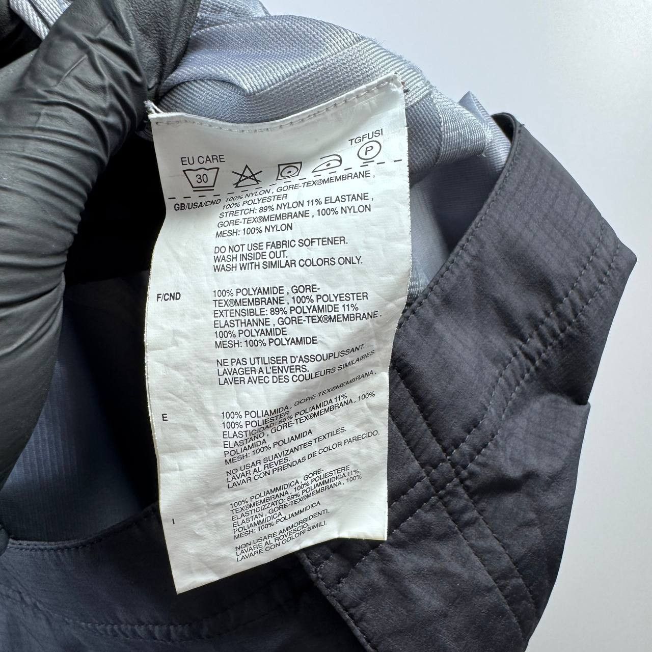 Other Gore Bike Wear Mens Cycling Rain Pants Black Waterproof L Size US 33 - 9 Thumbnail