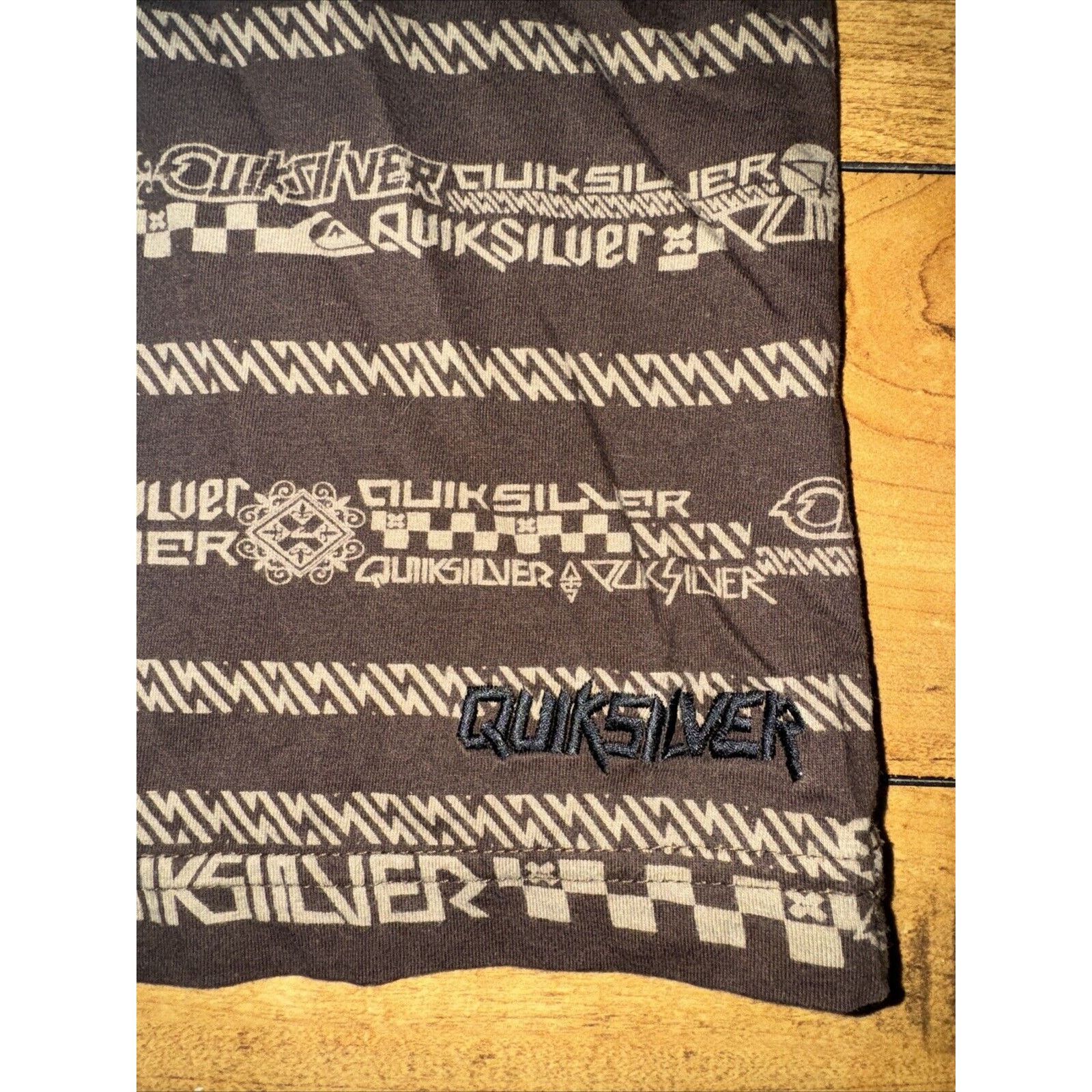 Quiksilver × Vintage Vintage Y2K Youth Quicksilver Polo Shirt Brown XL 19x24.5 Size US S / EU 44-46 / 1 - 2 Thumbnail