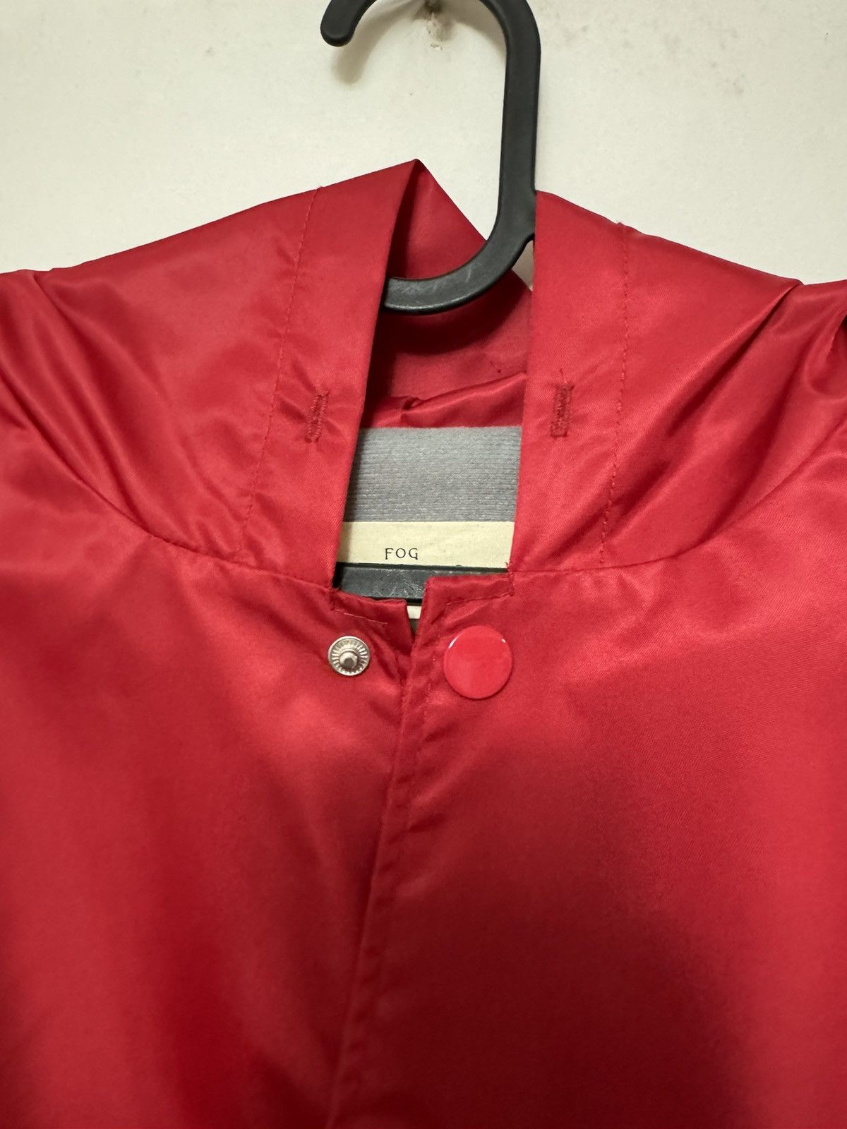 Fear of God FOG Fear of God Essentials Graphic Hooded Jacket SZ S Red💥 Size US S / EU 44-46 / 1 - 7 Thumbnail