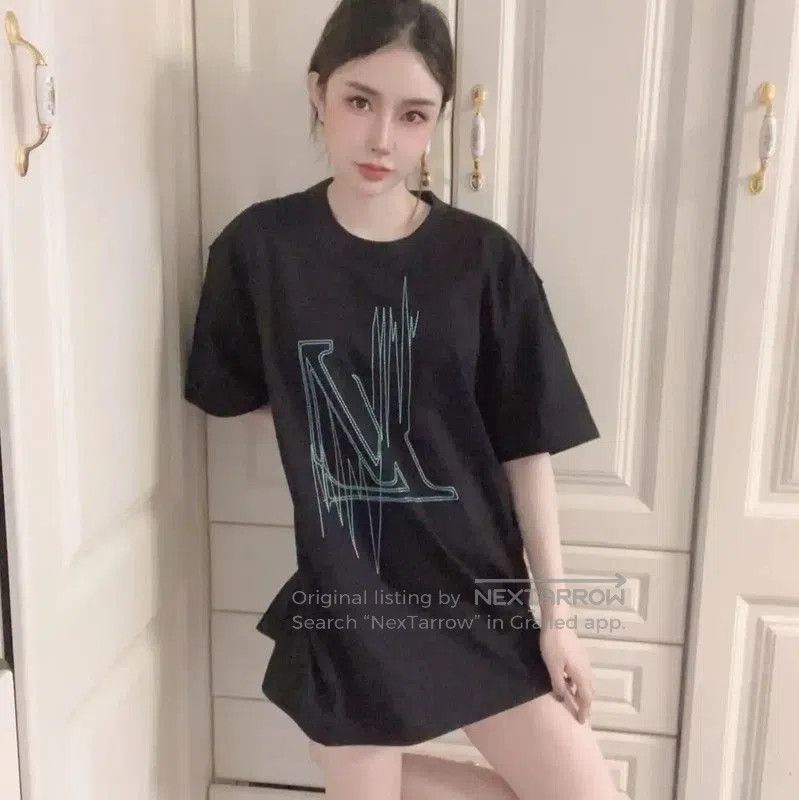Louis Vuitton Louis Vuitton Black Cotton Men's T. Size US M / EU 48-50 / 2 - 6 Thumbnail
