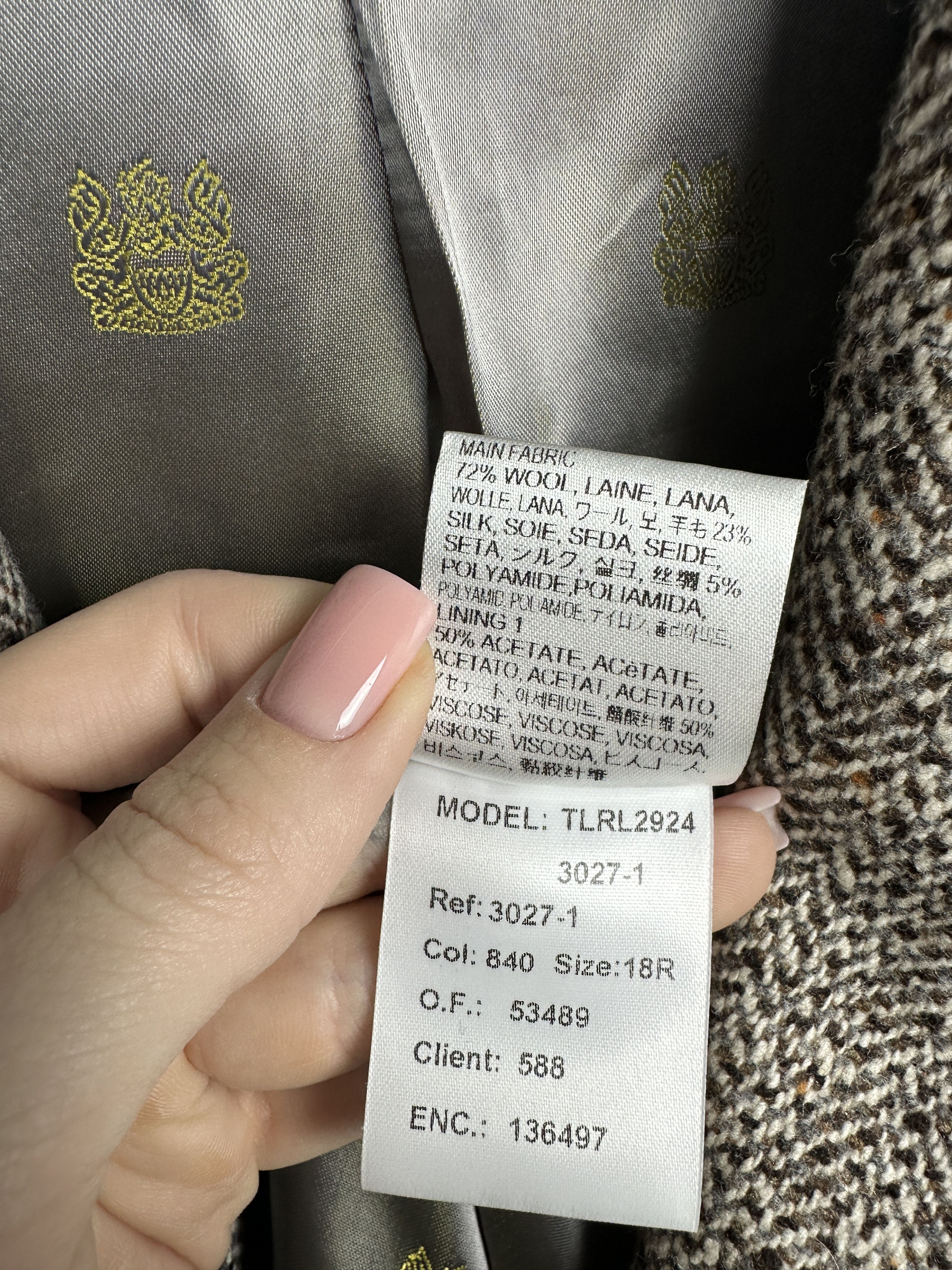 Aquascutum Aquascutum Womens Wool Blazer Jacket Size XL / US 12-14 / IT 48-50 - 7 Thumbnail