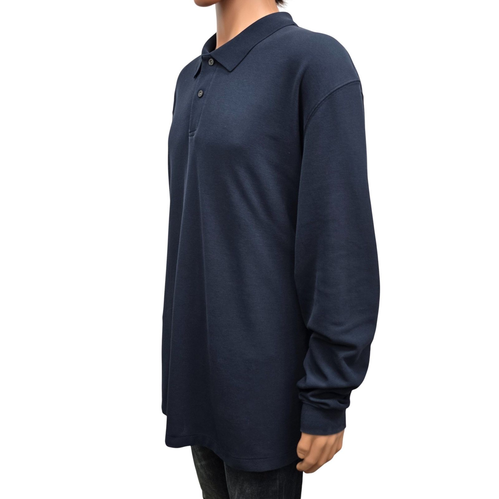 L.L. Bean LL Bean Premium Double L Polo Long-Sleeve Men XXL 2XL Navy Size US XXL / EU 58 / 5 - 6 Thumbnail