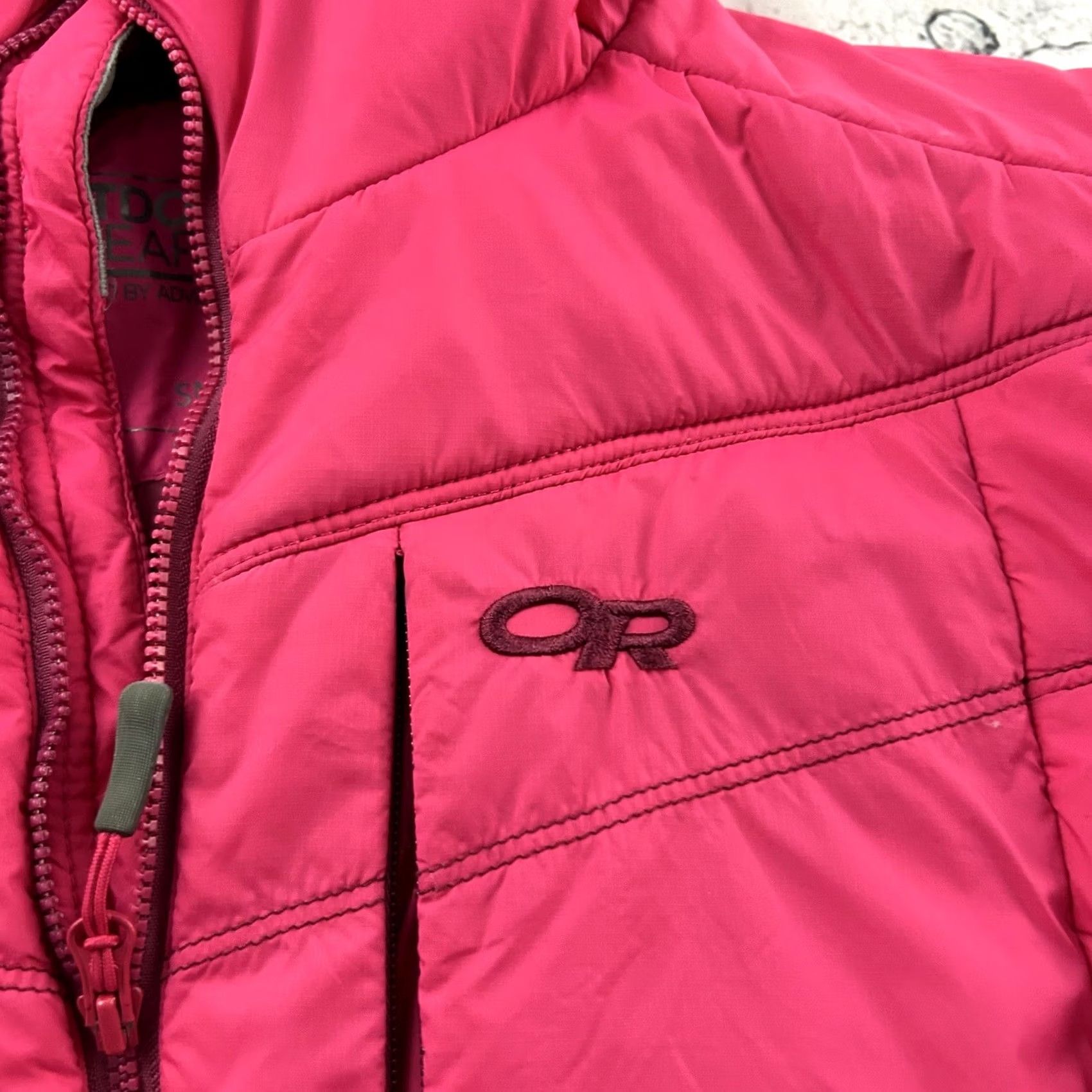 Outdoor Research Outdoor Research Jacket Women's Small Pink Pertex Full Zip Puffer Ski Coat Size S / US 4 / IT 40 - 3 Thumbnail