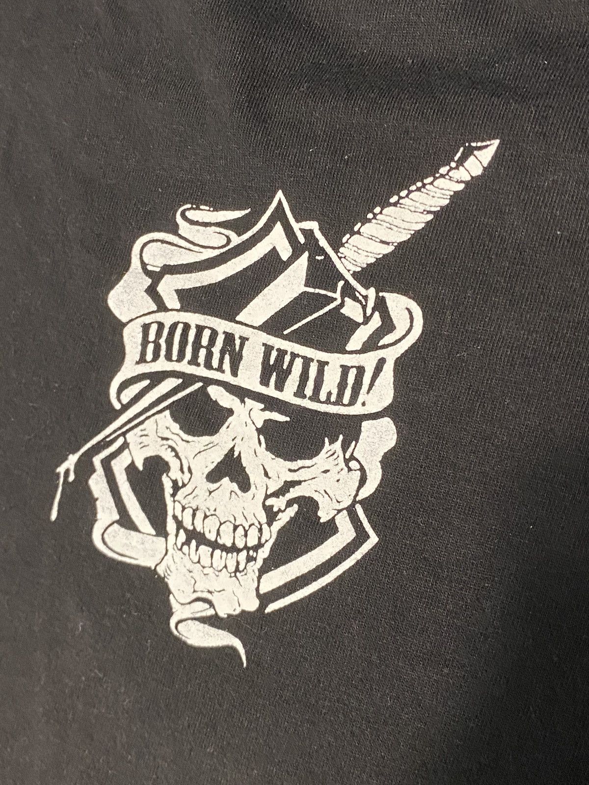Other Vintage Fear No Evil Harley Davidson T-shirt Born Wild Size US XL / EU 56 / 4 - 4 Thumbnail