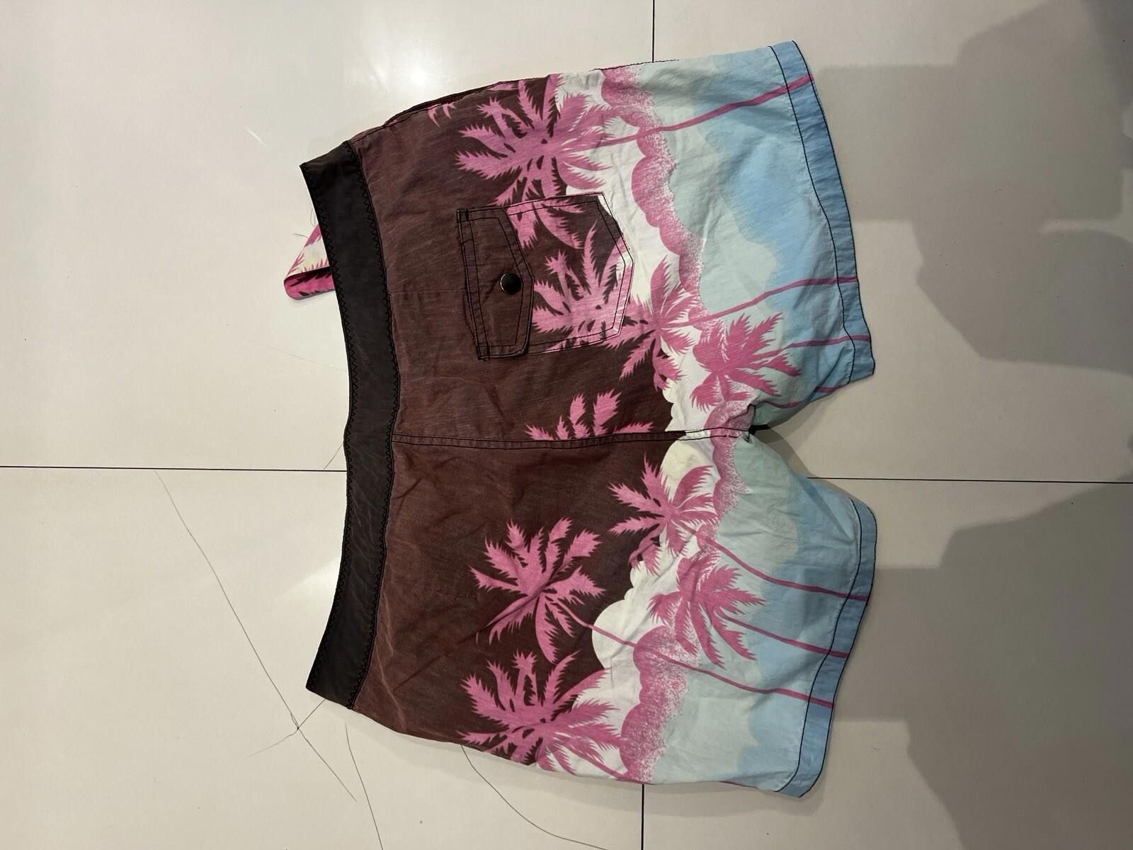 Scotch & Soda Scotch and Soda Palm Tree Board Swim Shorts Drawstring Size US 34 / EU 50 - 4 Thumbnail