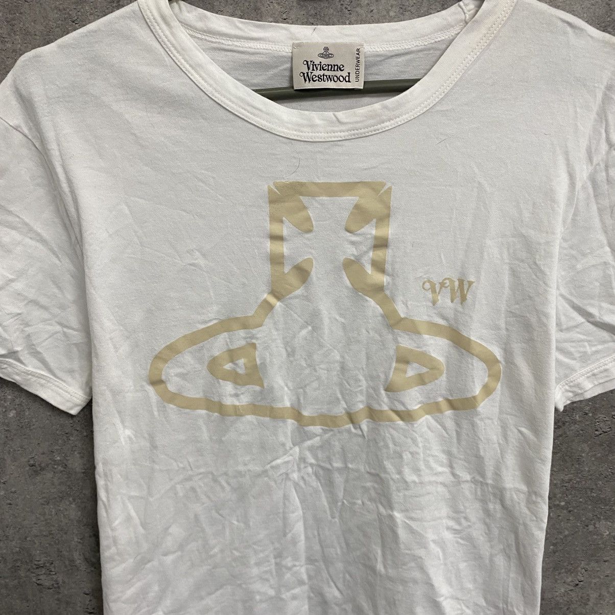 Vivienne Westwood Vivienne Westwood T-Shirt Big Logo Rare Retro Hype Y2K Size US L / EU 52-54 / 3 - 5 Thumbnail