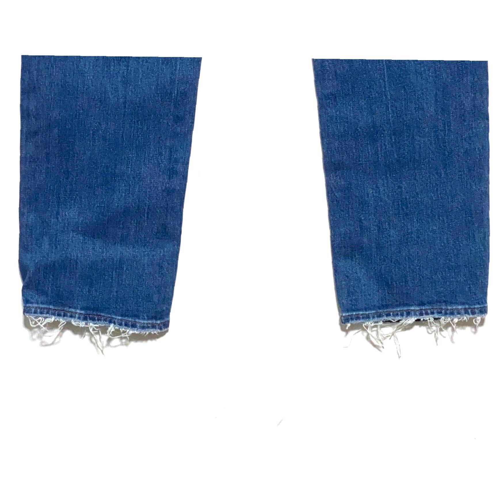 Madewell VINTAGE Madewell The Perfect Cropped Jeans 26 Raw Hem Stretch Capsule Y2K Jeans Womens Size 27" / US 4 / IT 40 - 3 Thumbnail