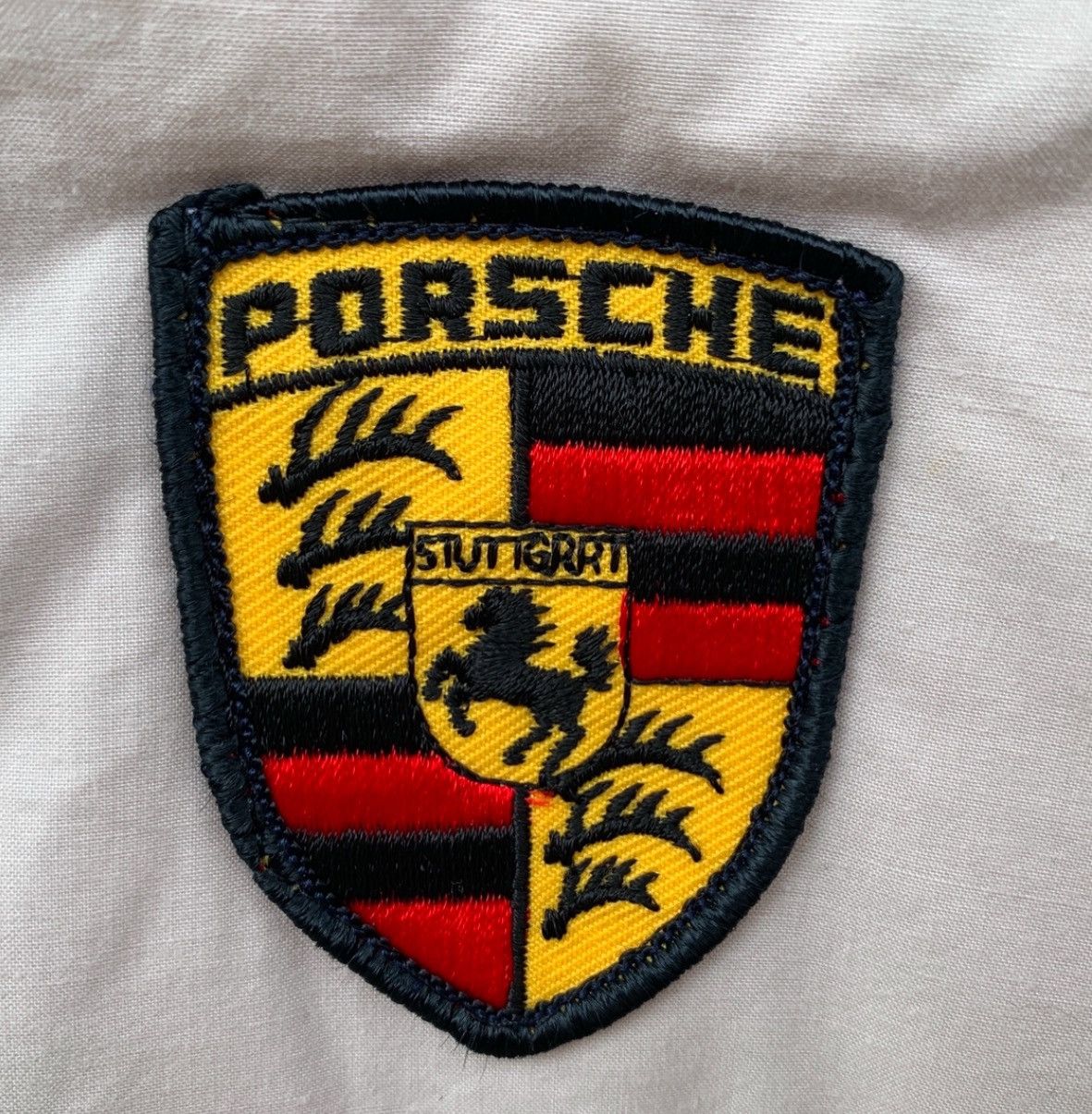 Porsche Design VINTAGE 1980s ROTHMAN PORSCHE ZIPPER JACKET CREAM Size US L / EU 52-54 / 3 - 17 Thumbnail