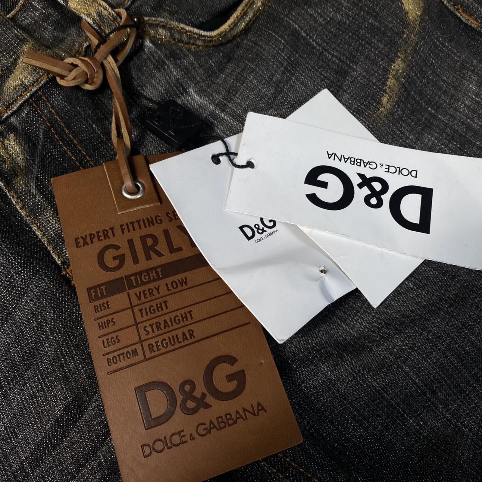 Dolce & Gabbana Dolce and Gabanna Heavy Denim Jeans Size 29" - 3 Thumbnail
