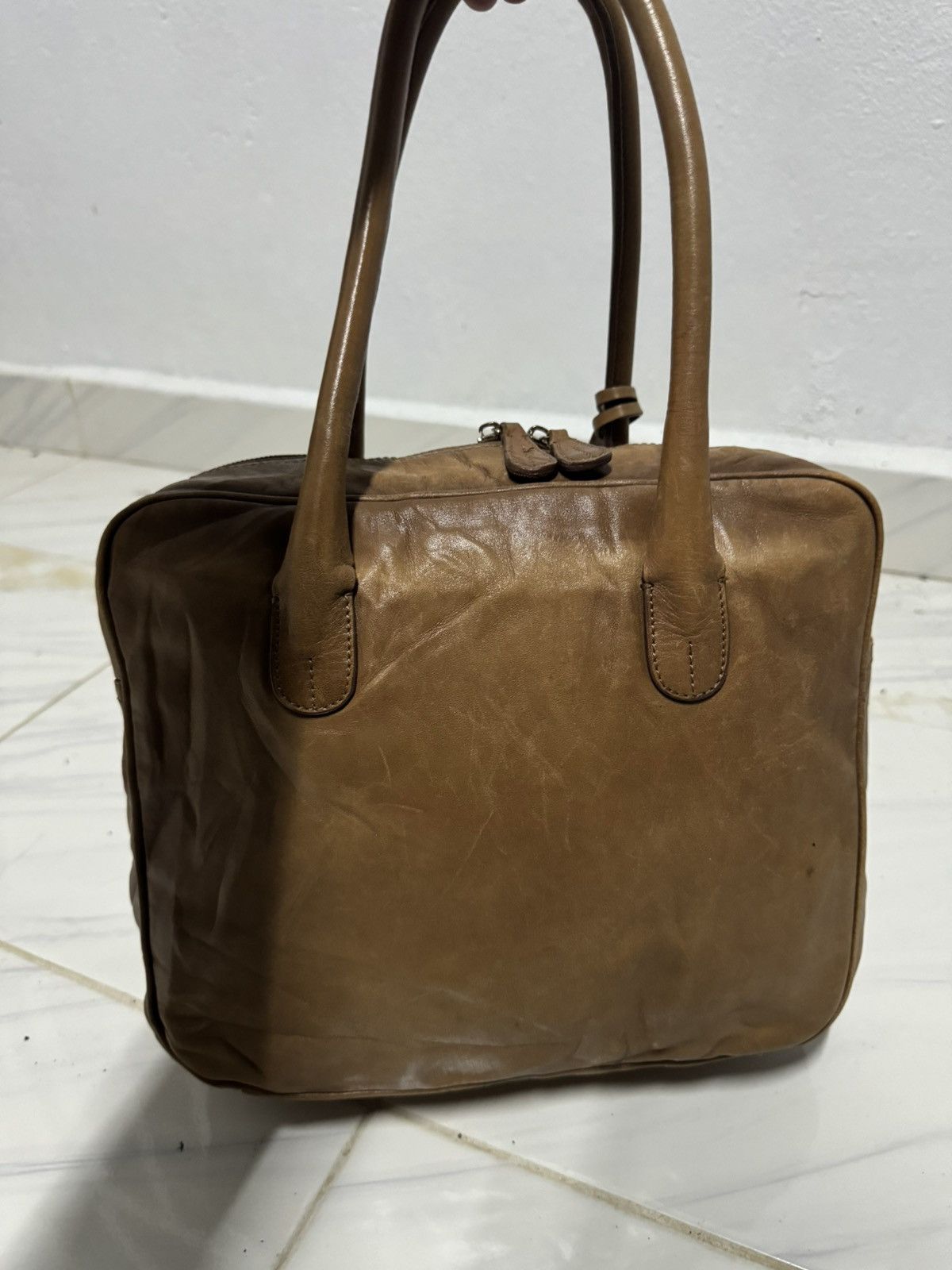 Armani Exchange × Leather ARMANI EXCHANGE SOFT LEATHER SHOULDER BAG Size ONE SIZE - 7 Thumbnail