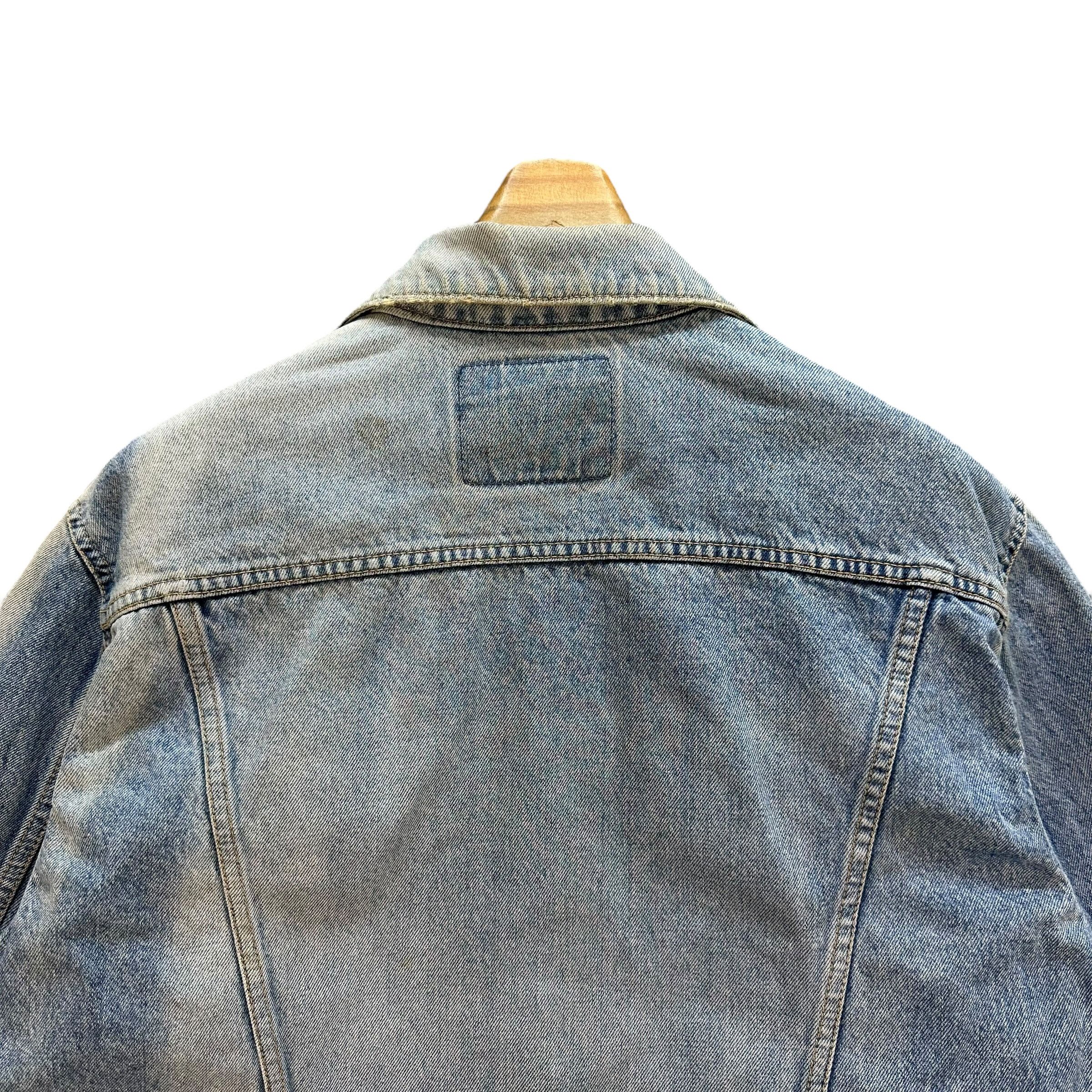 Edwin 80's Edwin 5081 Washed Denim Jacket #A23-0521 Size US L / EU 52-54 / 3 - 13 Thumbnail