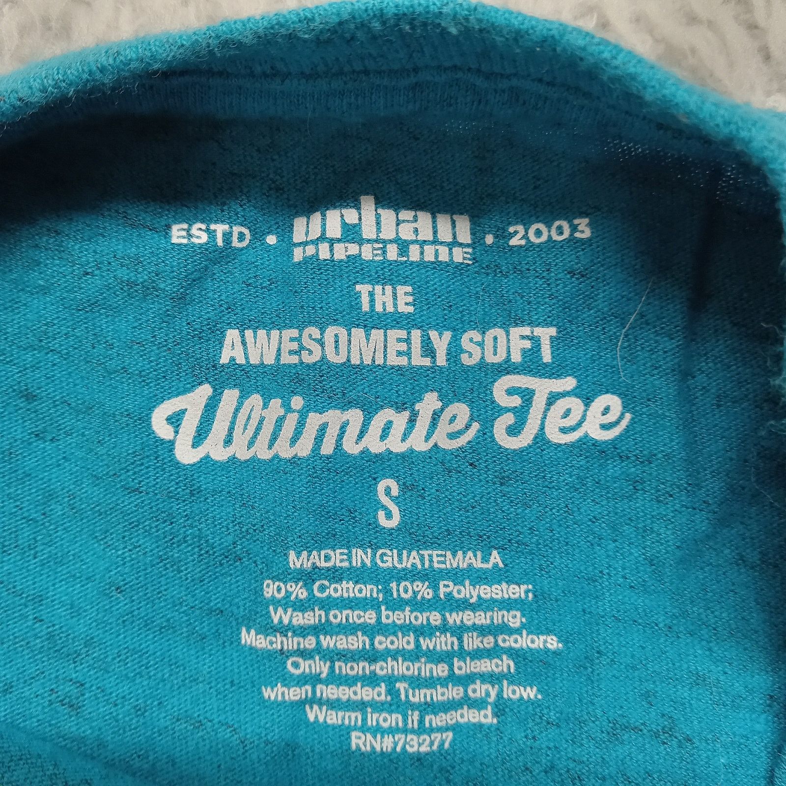 Urban Pipeline Urban Pipeline Ultimate Tee Shirt S Girls Blue Cotton Blend Size S / US 4 / IT 40 - 3 Thumbnail