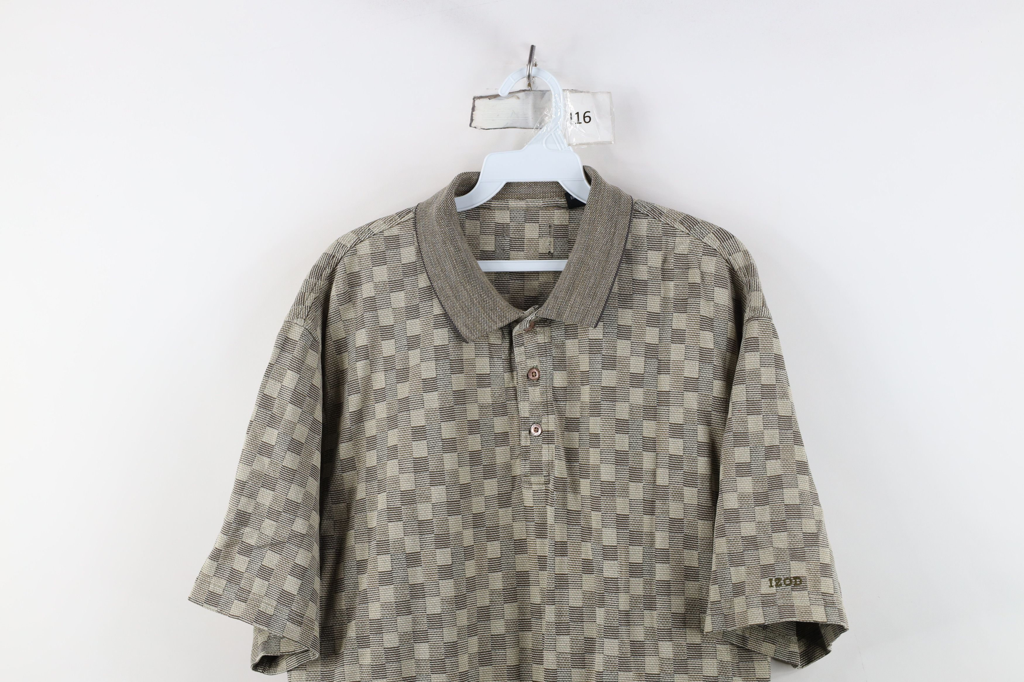 Vintage Vintage 90s Y2K Streetwear Knit Collared Golf Polo Shirt Size US XL / EU 56 / 4 - 2 Thumbnail