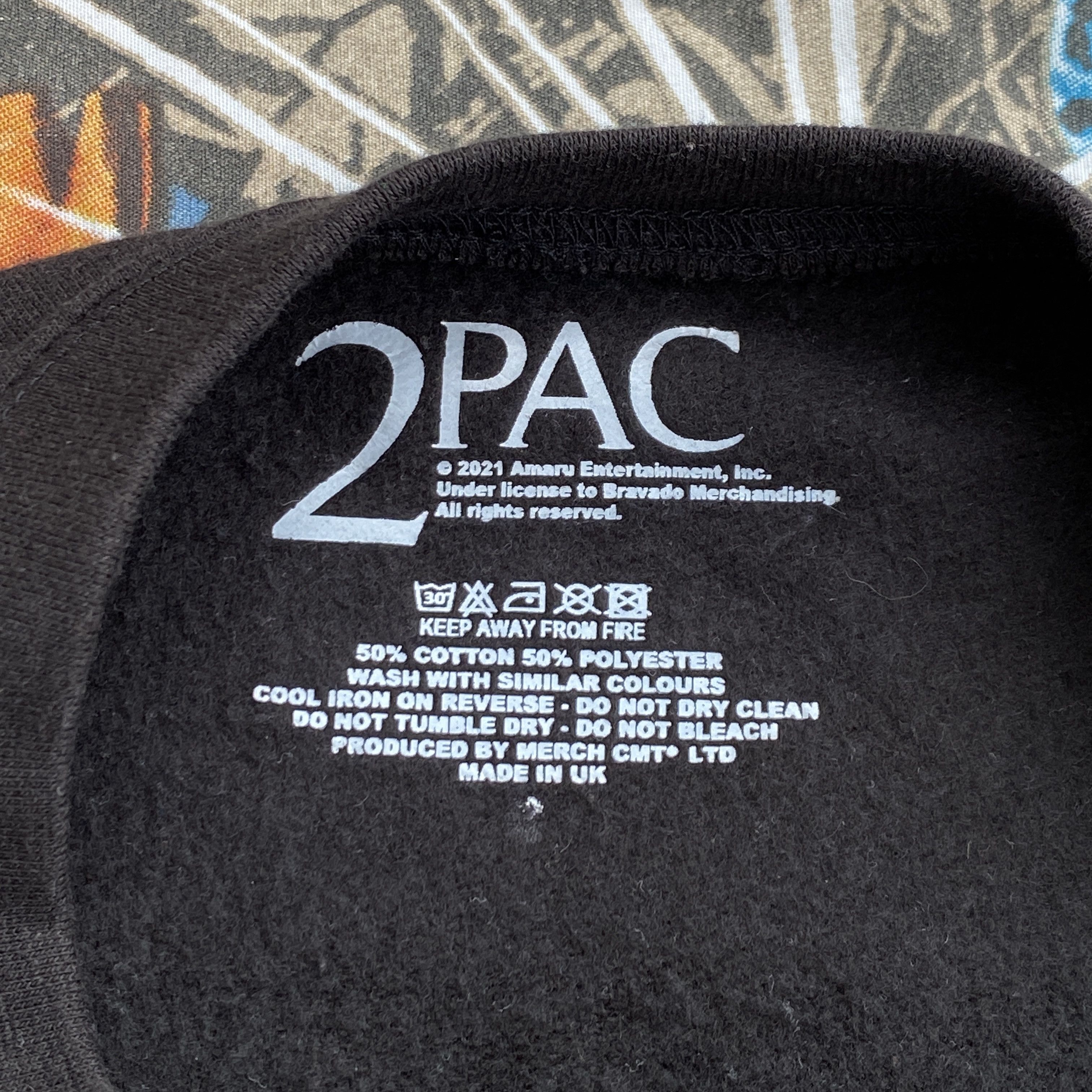 Rap Tees 2pac tupac rap black sweatshirt - S Size US S / EU 44-46 / 1 - 3 Thumbnail
